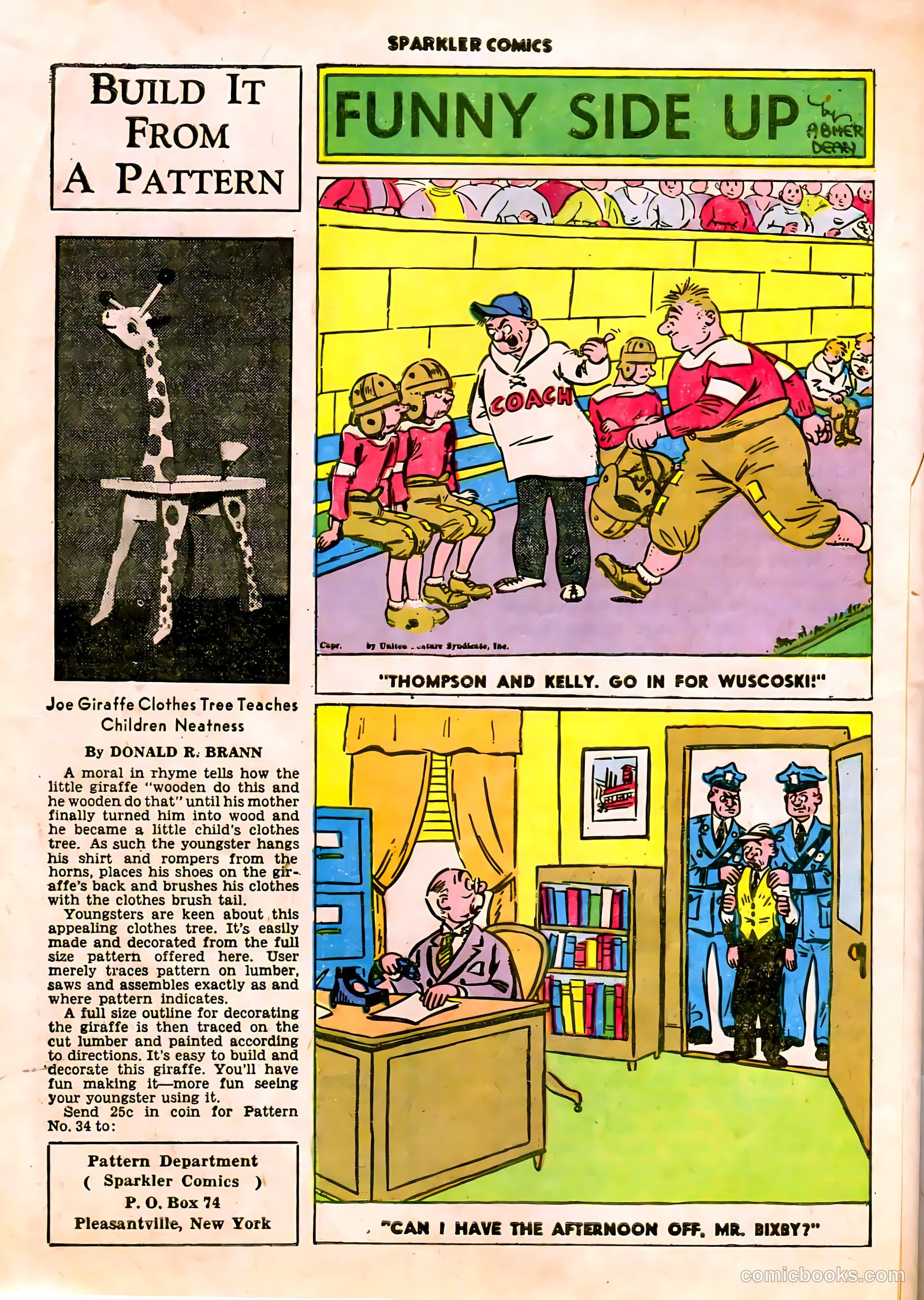 Sparkle Comics #30 (1953) — page 37 of 49