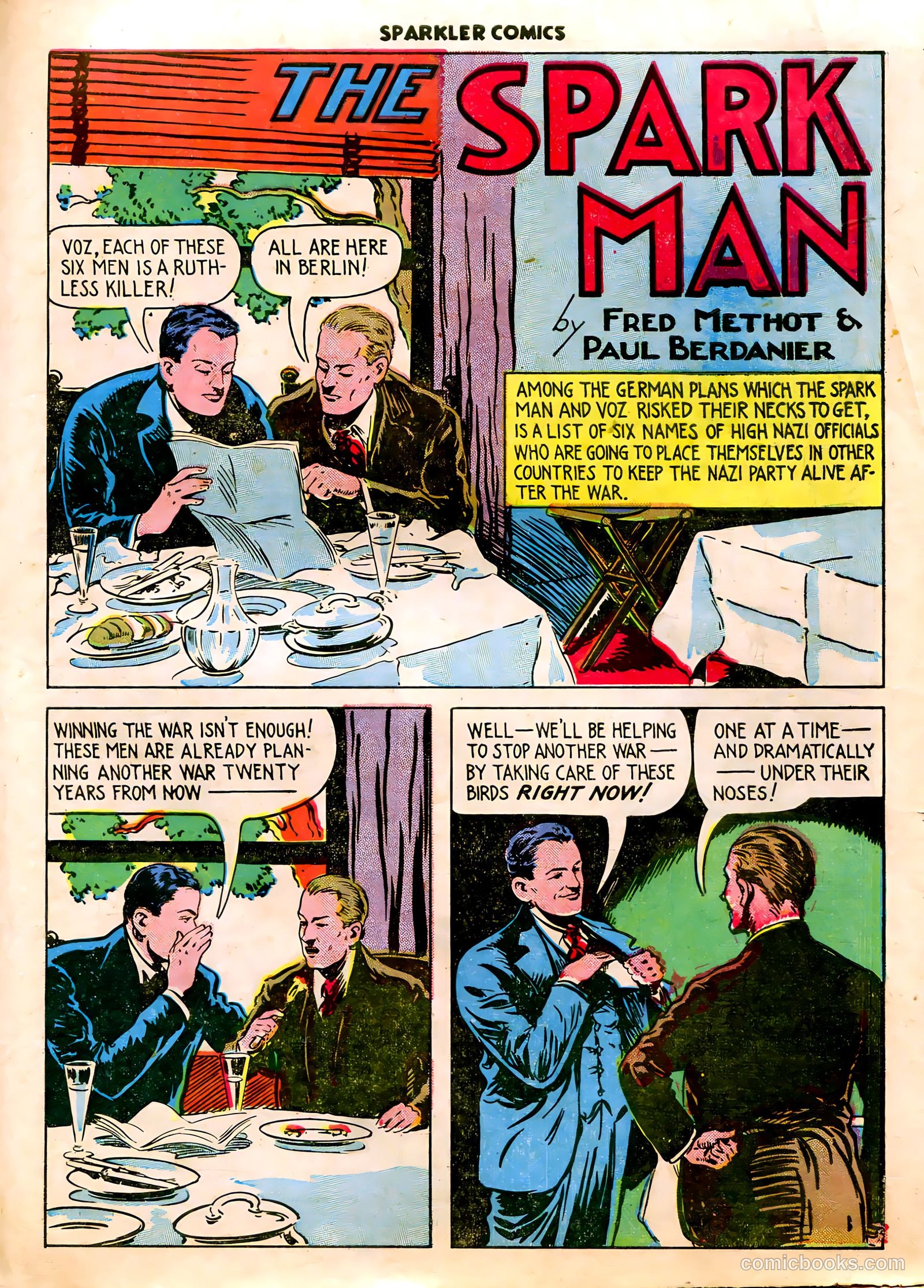 Sparkle Comics #30 (1953) — page 38 of 49
