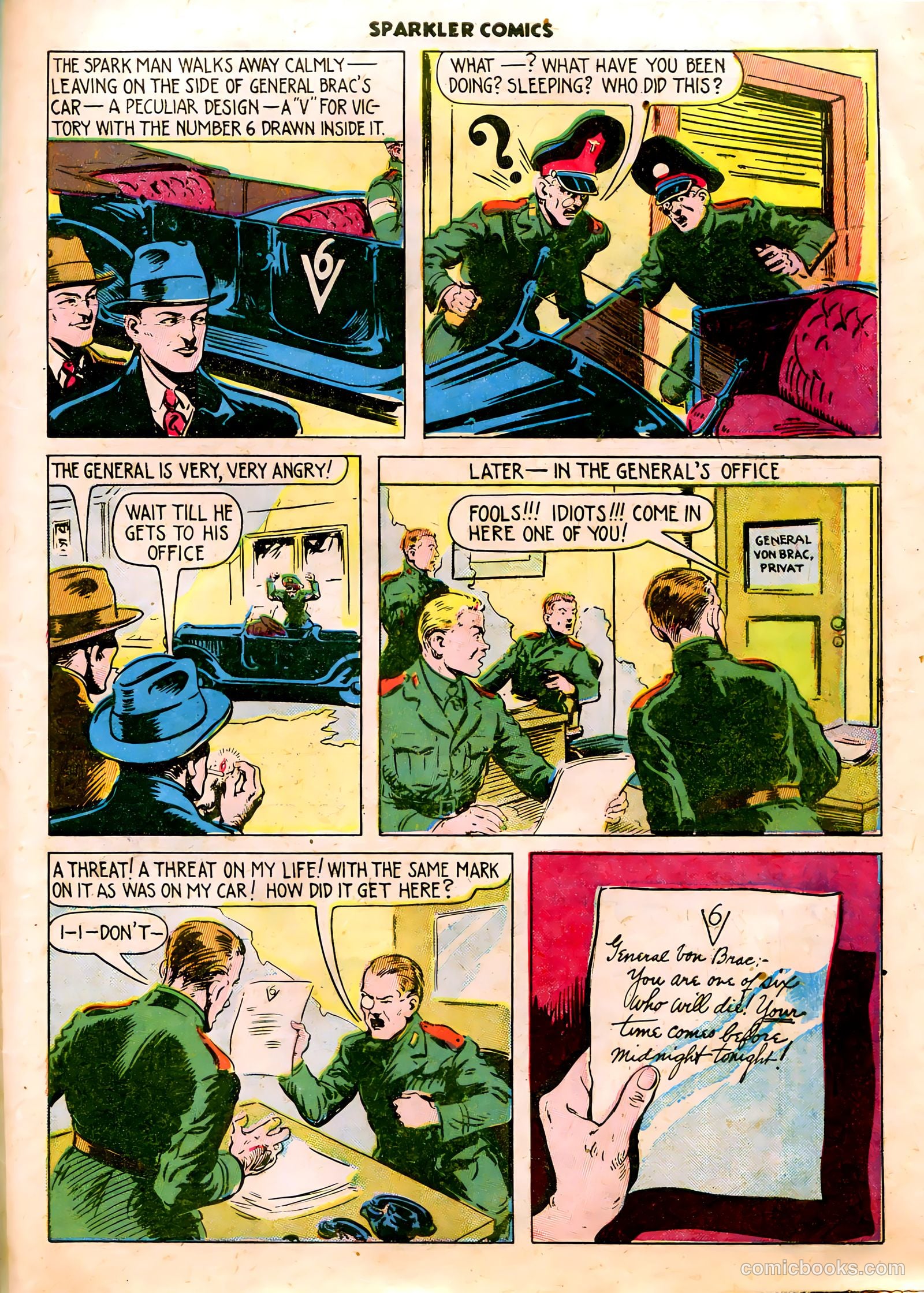 Sparkle Comics #30 (1953) — page 40 of 49