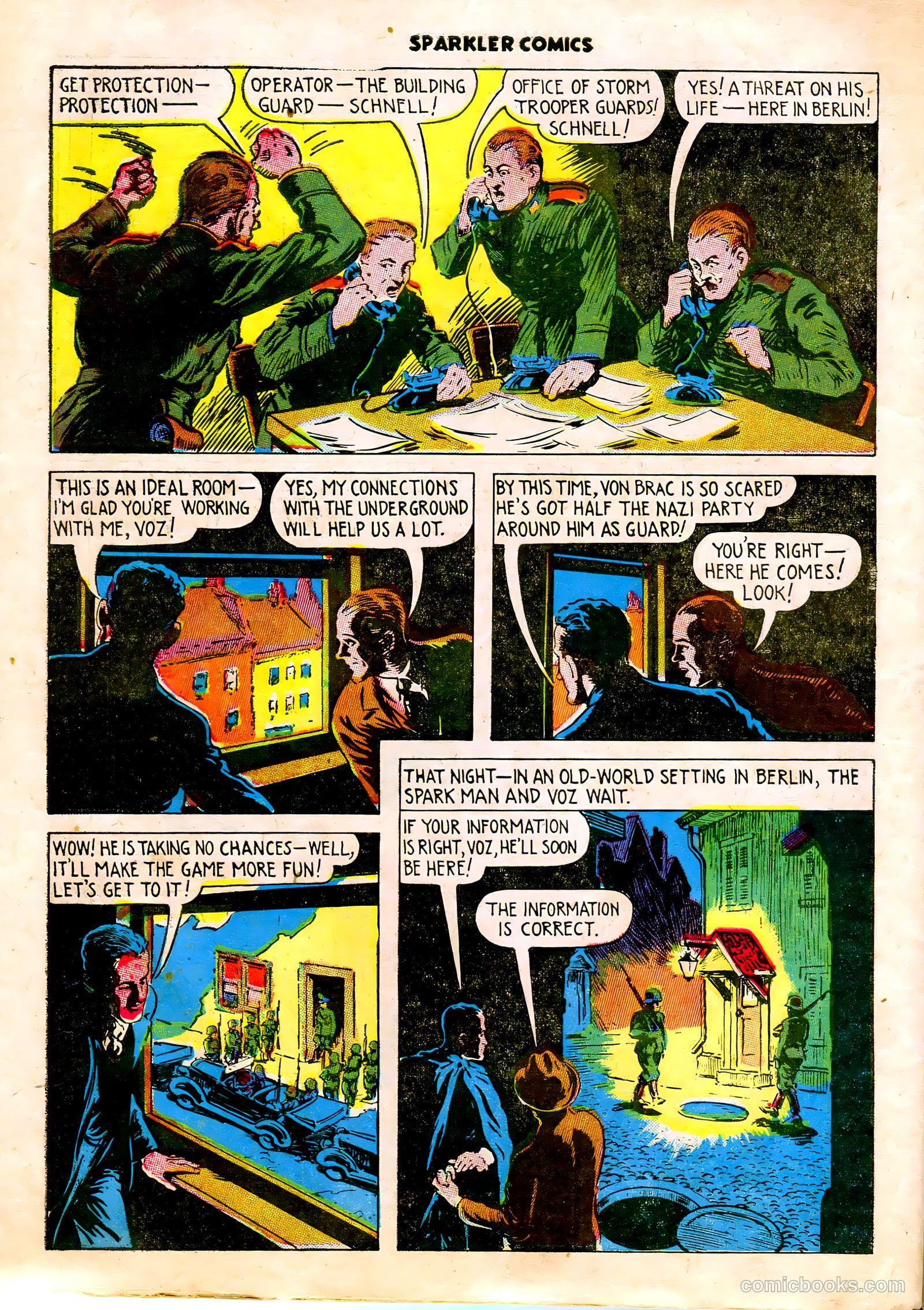 Sparkle Comics #30 (1953) — page 41 of 49