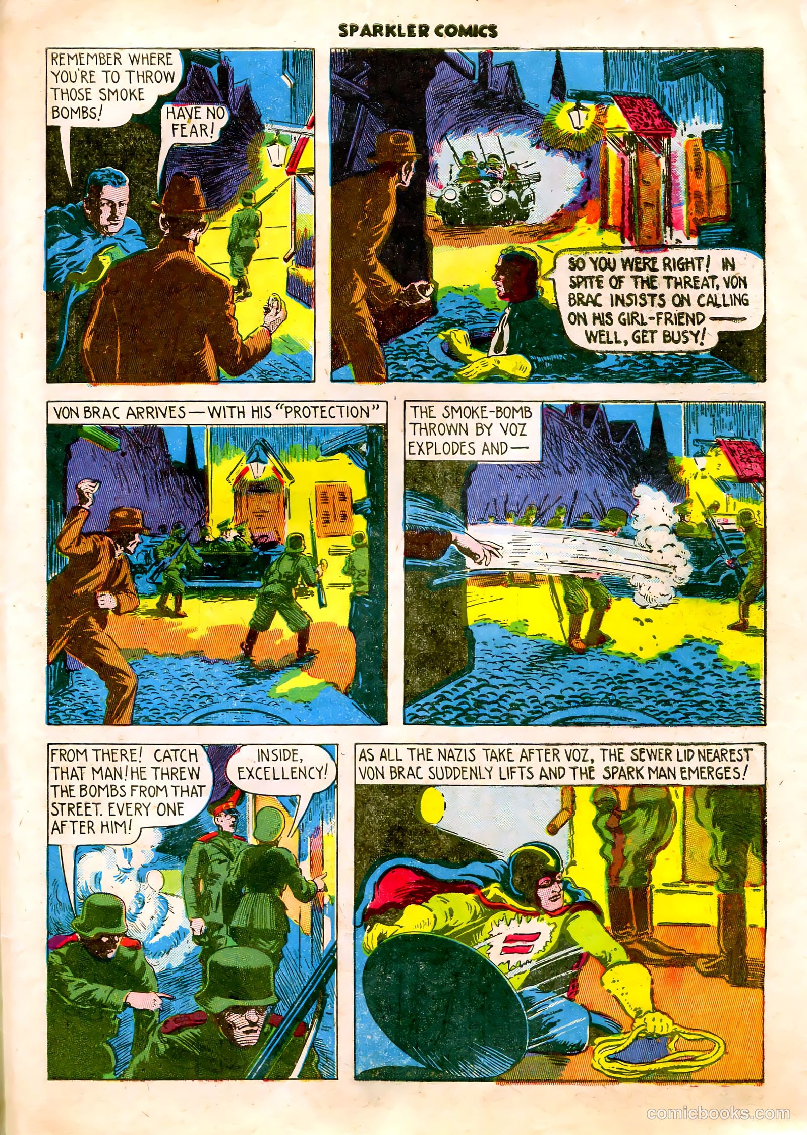 Sparkle Comics #30 (1953) — page 42 of 49