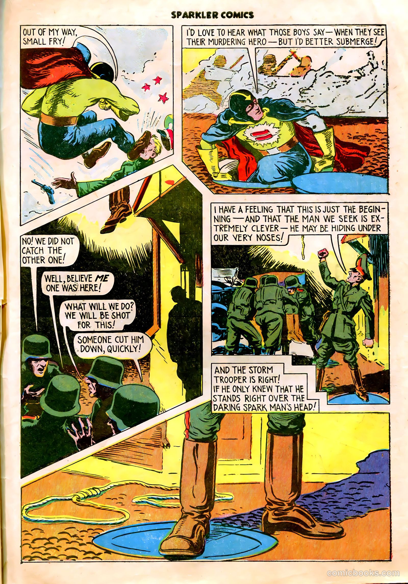 Sparkle Comics #30 (1953) — page 44 of 49
