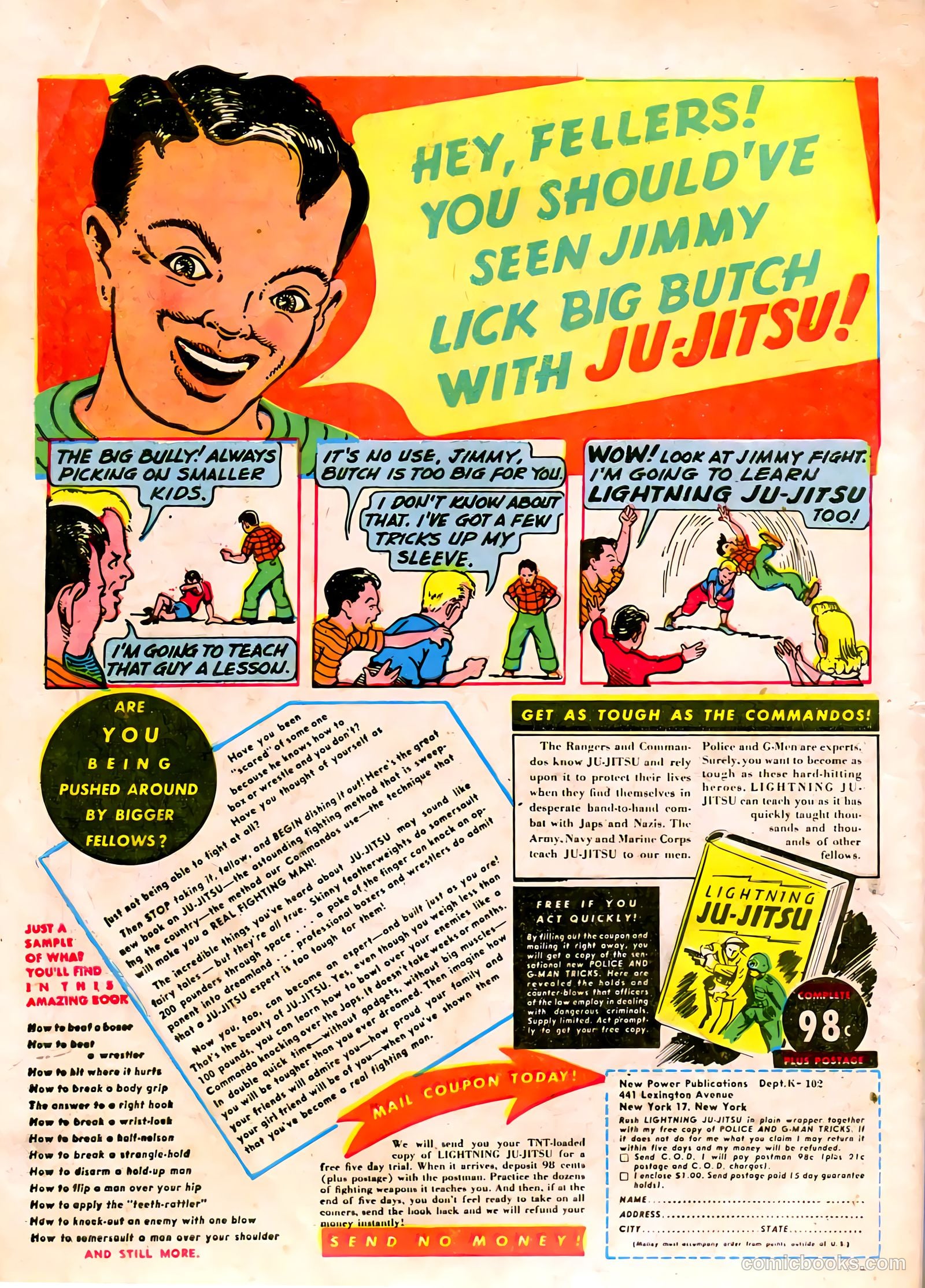 Sparkle Comics #30 (1953) — page 47 of 49