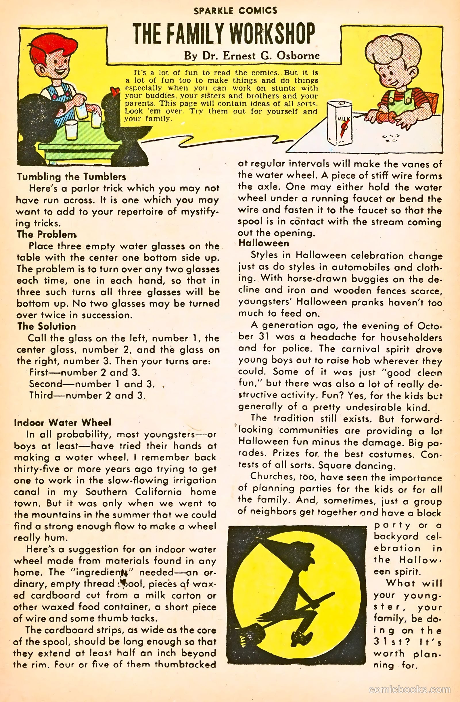 Sparkle Comics #31 (1953) — page 3 of 17