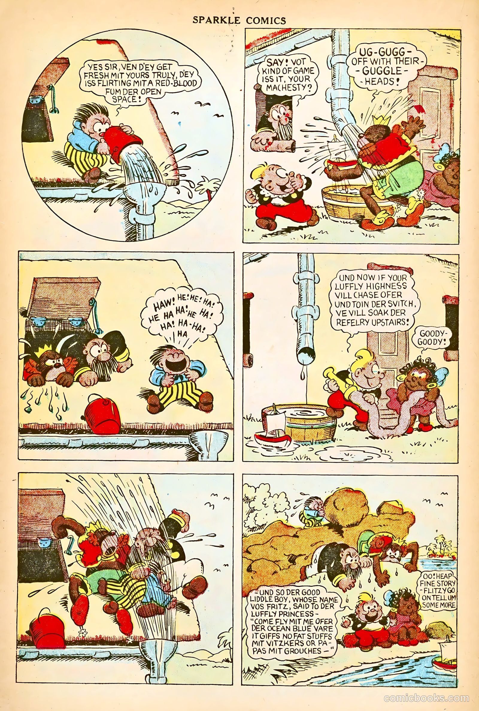 Sparkle Comics #31 (1953) — page 5 of 17