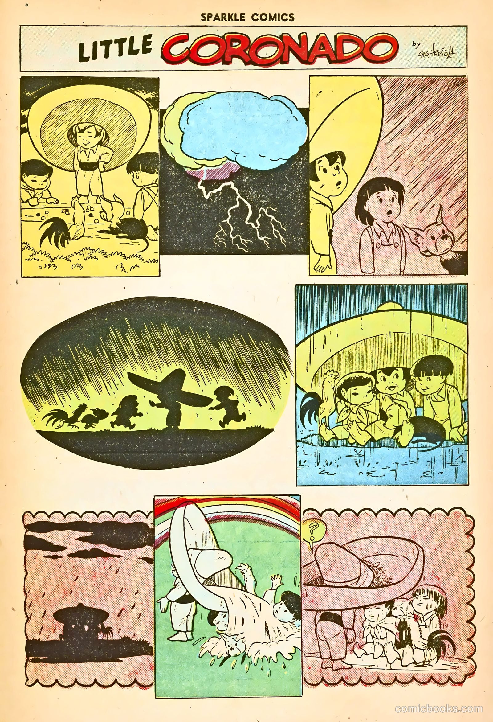 Sparkle Comics #31 (1953) — page 12 of 17