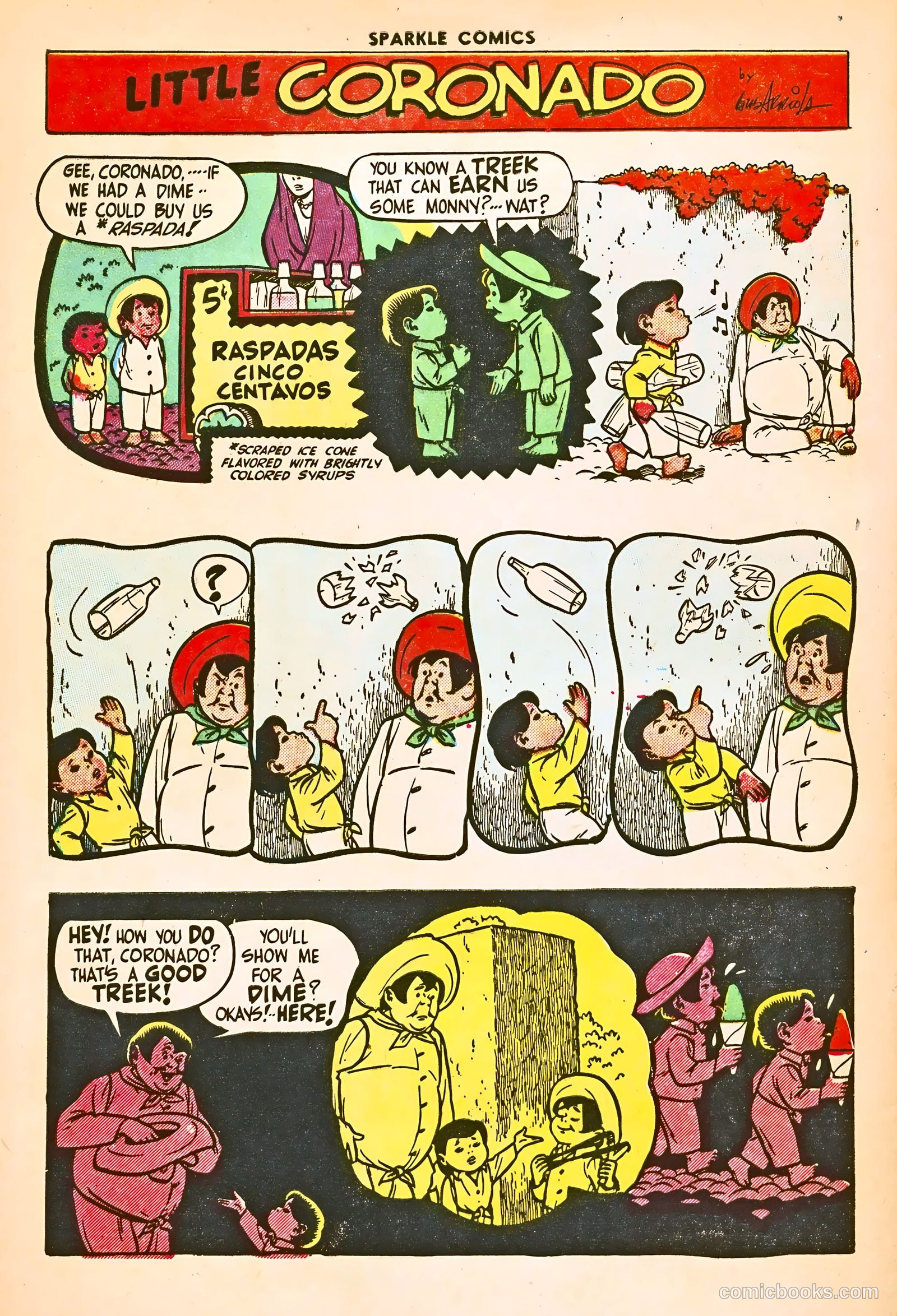 Sparkle Comics #31 (1953) — page 13 of 17