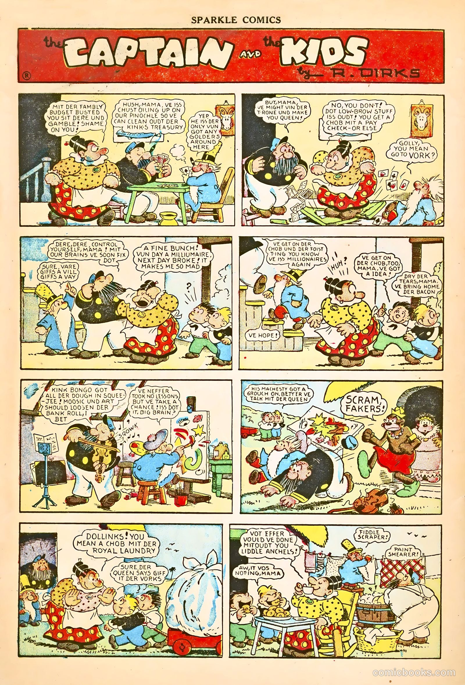 Sparkle Comics #31 (1953) — page 15 of 17