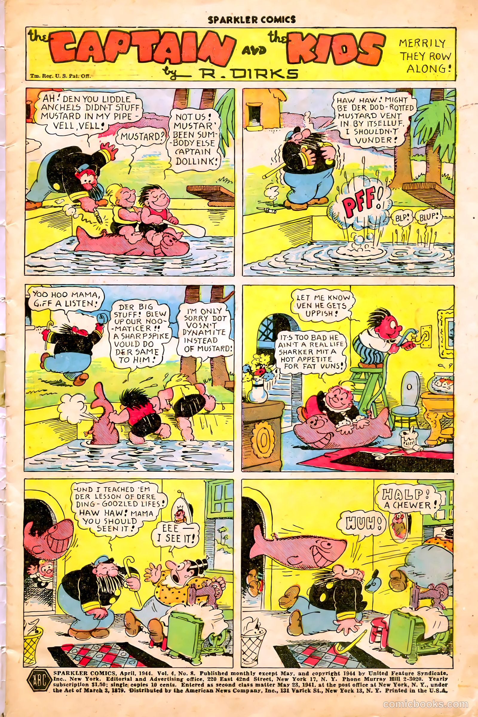Sparkle Comics #32 (1953) — page 3 of 41