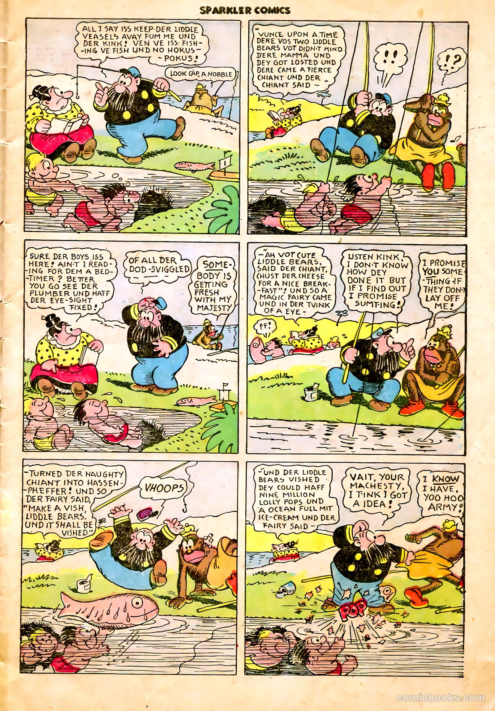 Sparkle Comics #32 (1953) — page 5 of 41