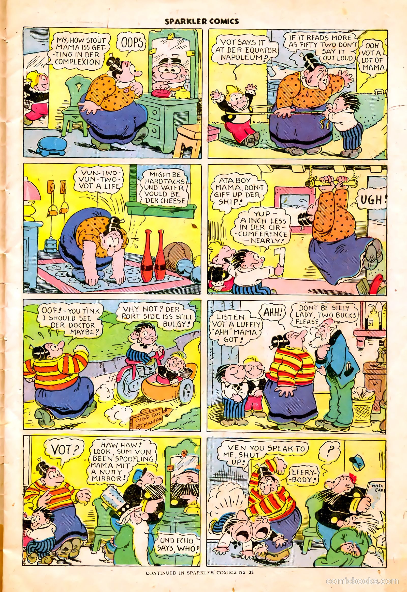 Sparkle Comics #32 (1953) — page 7 of 41