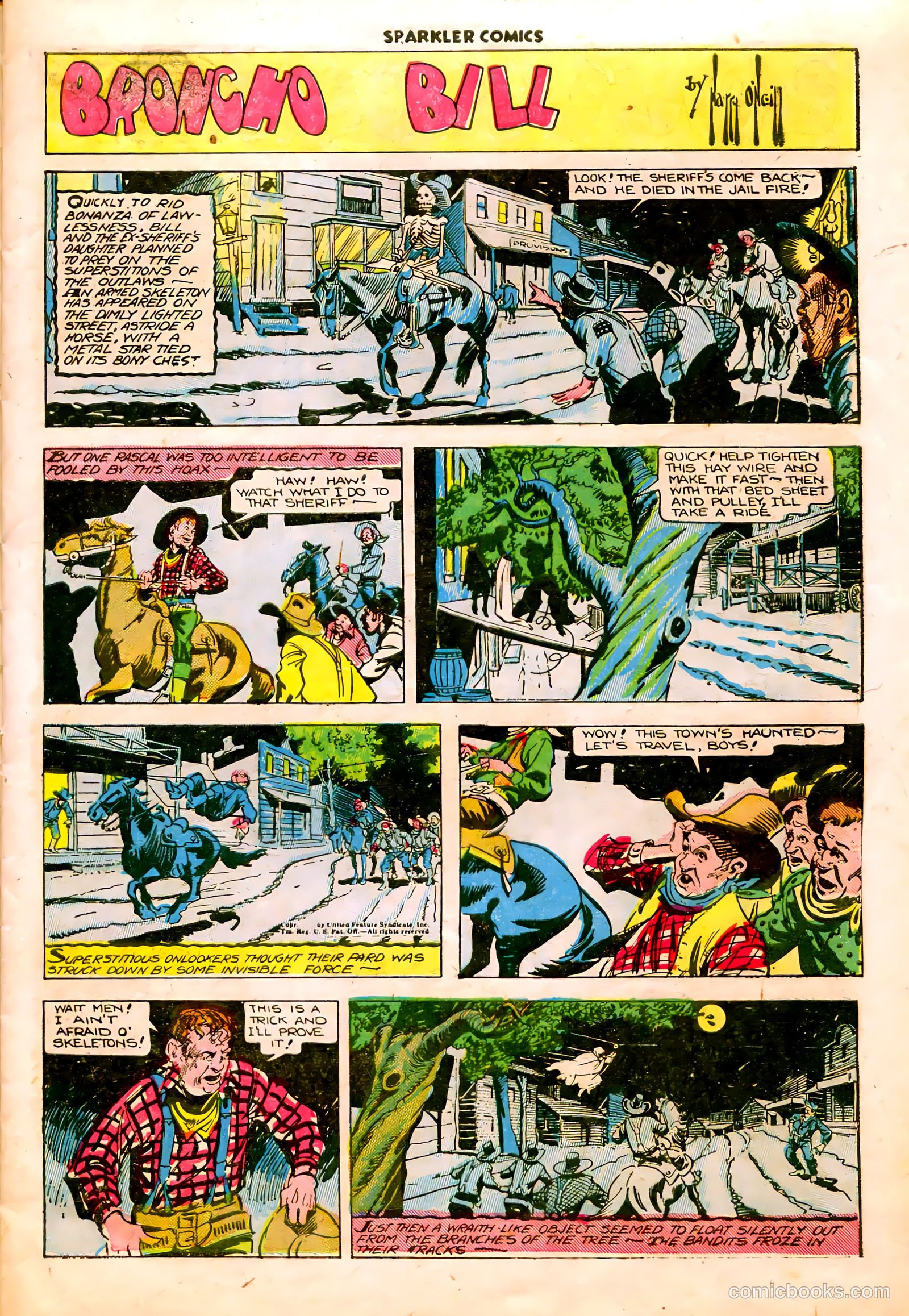 Sparkle Comics #32 (1953) — page 8 of 41