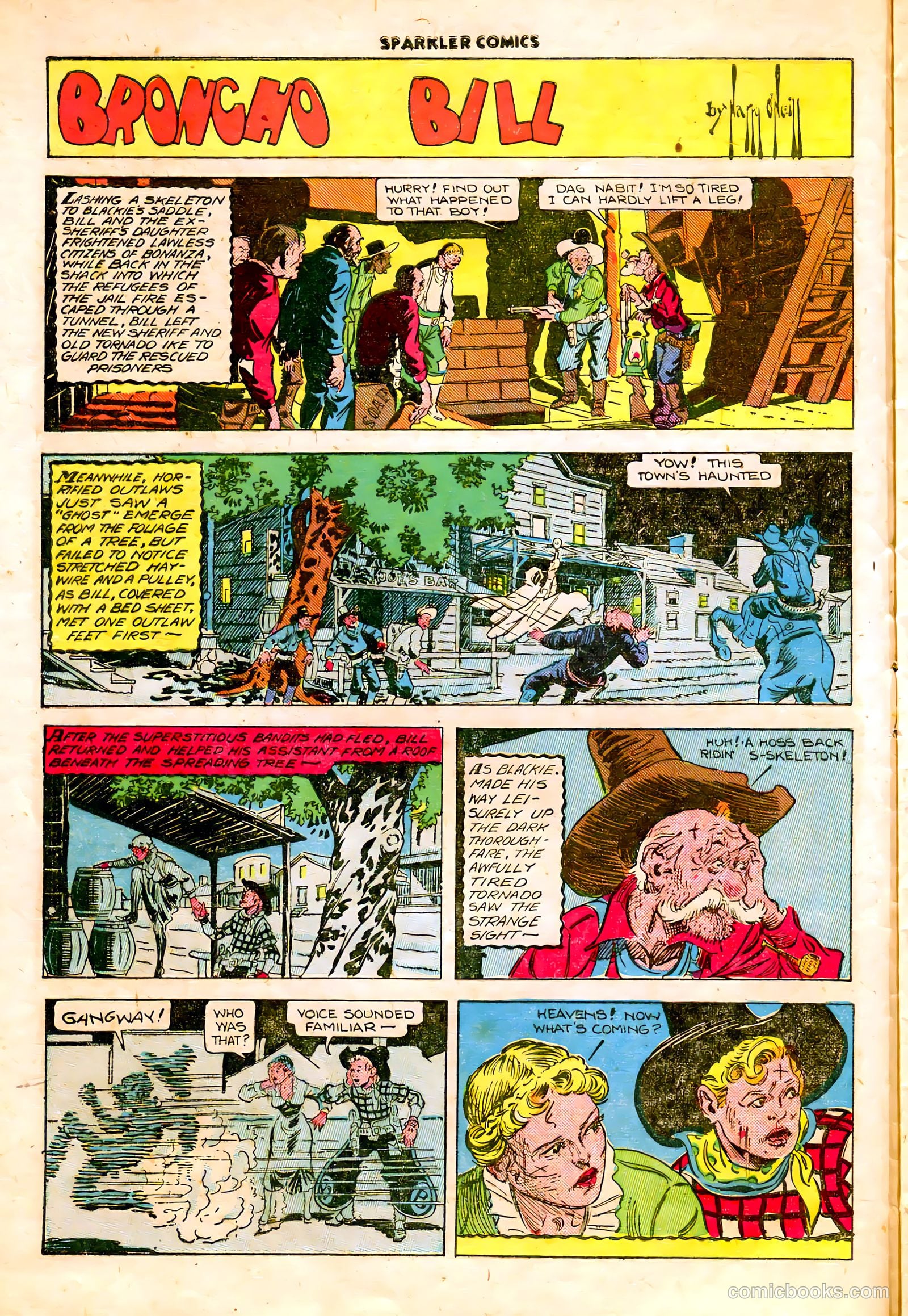 Sparkle Comics #32 (1953) — page 9 of 41