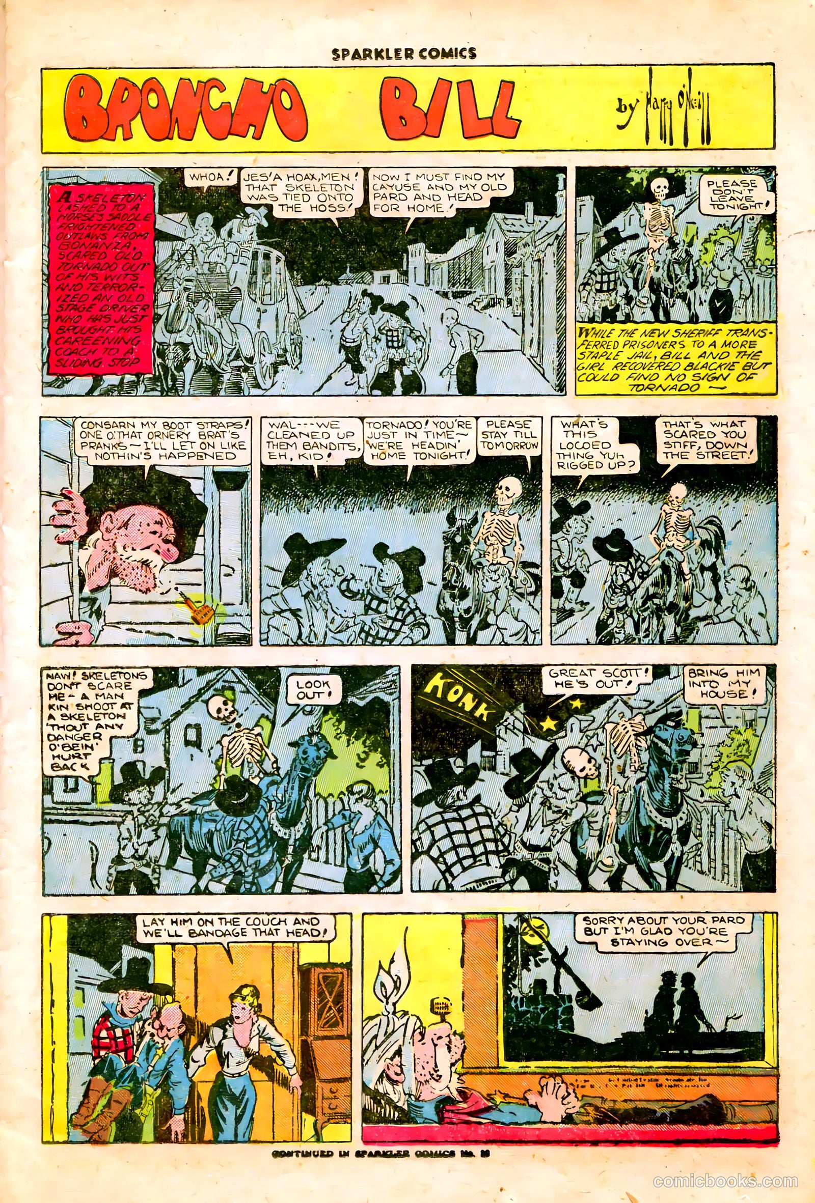 Sparkle Comics #32 (1953) — page 10 of 41