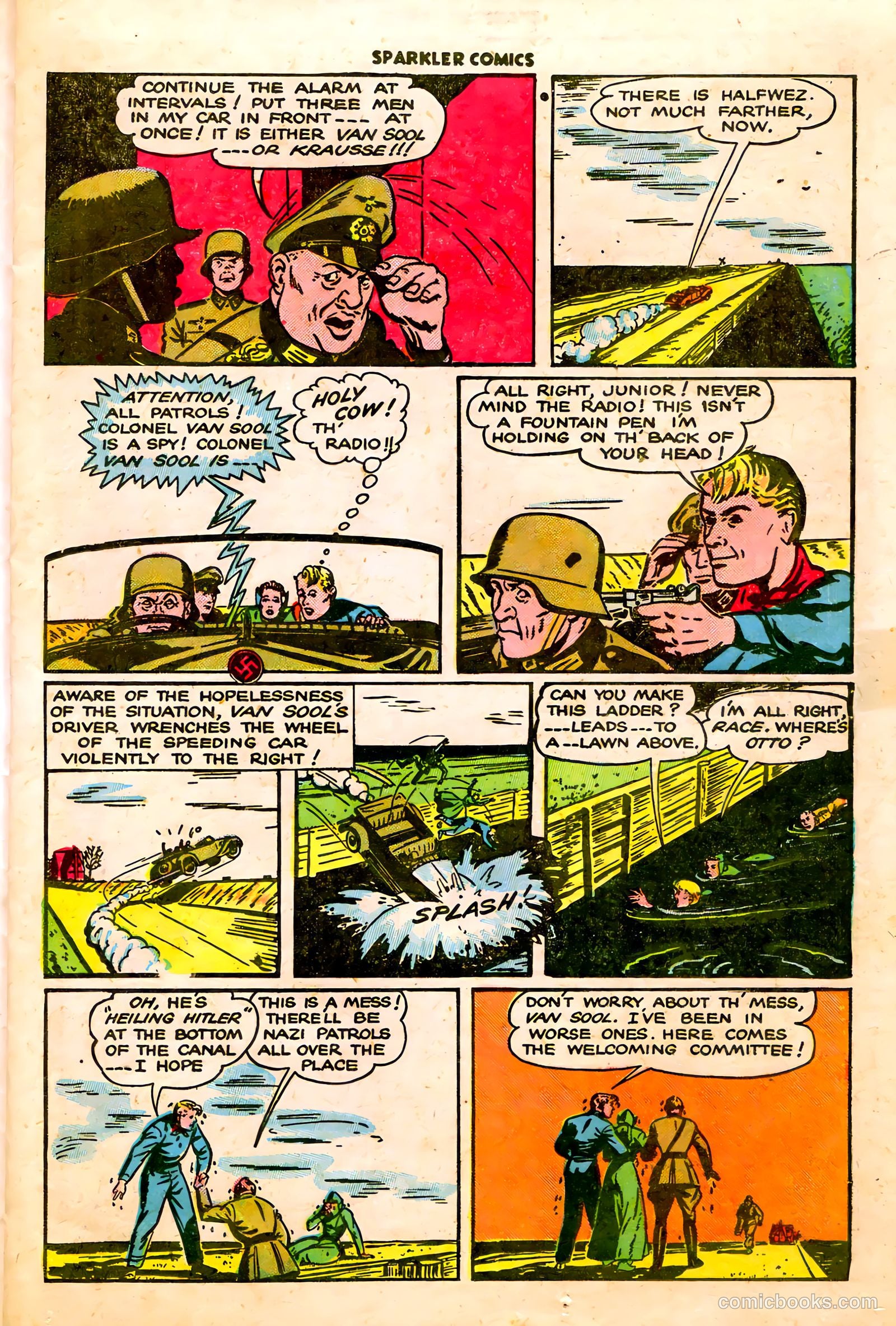 Sparkle Comics #32 (1953) — page 12 of 41
