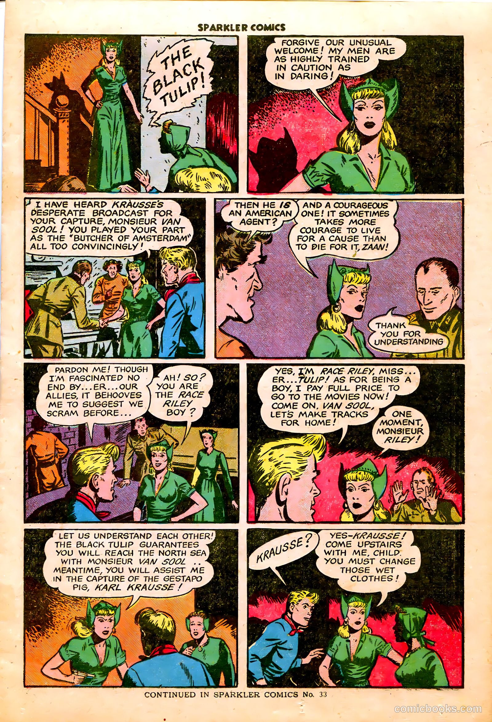 Sparkle Comics #32 (1953) — page 14 of 41