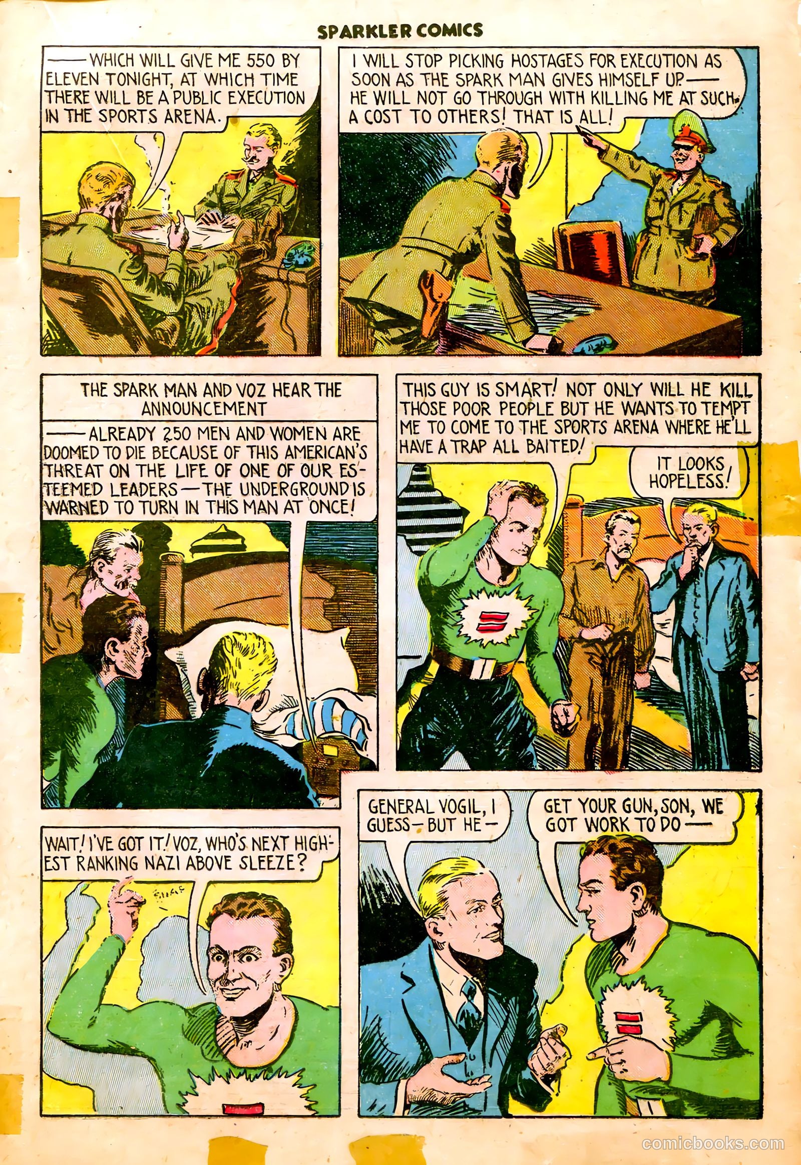 Sparkle Comics #32 (1953) — page 18 of 41