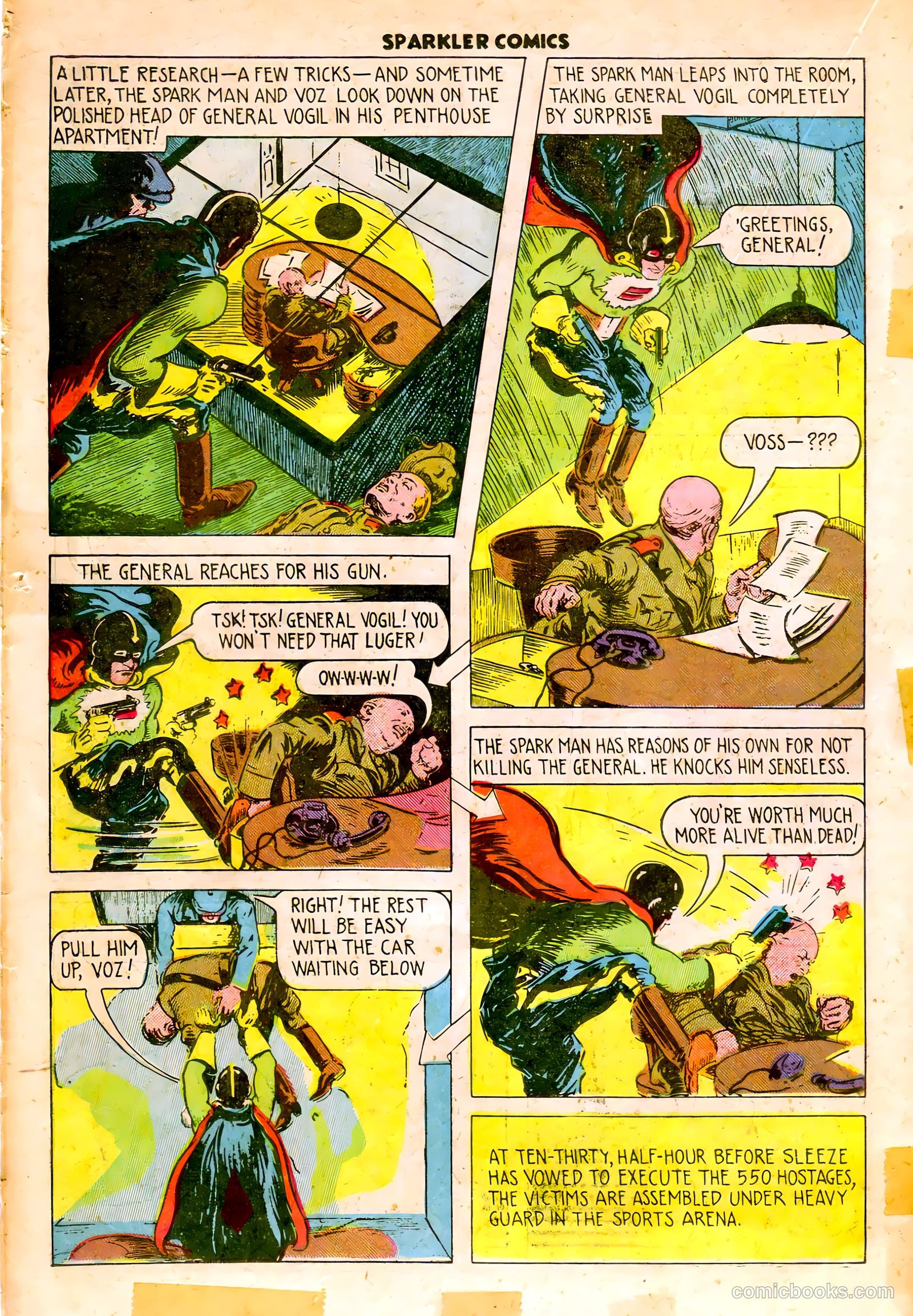 Sparkle Comics #32 (1953) — page 19 of 41
