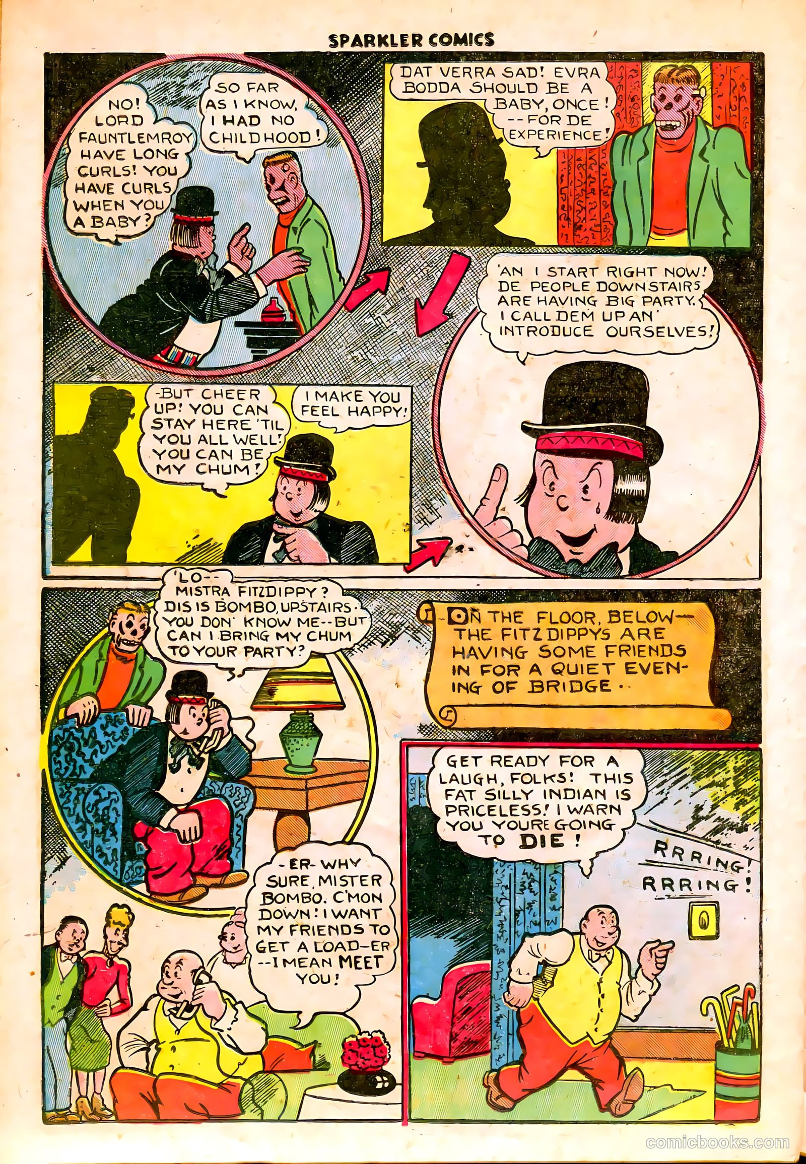 Sparkle Comics #32 (1953) — page 27 of 41