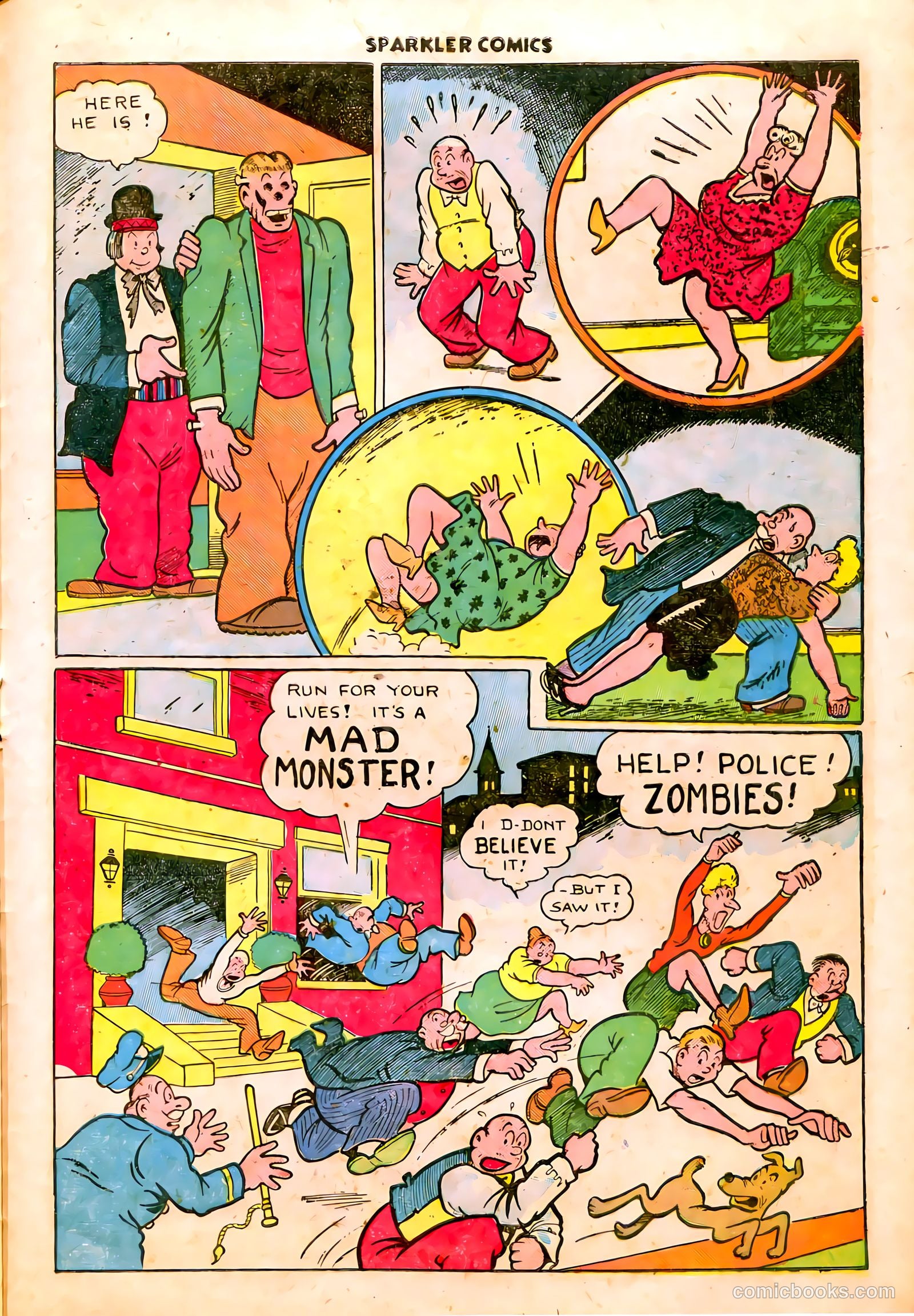 Sparkle Comics #32 (1953) — page 28 of 41