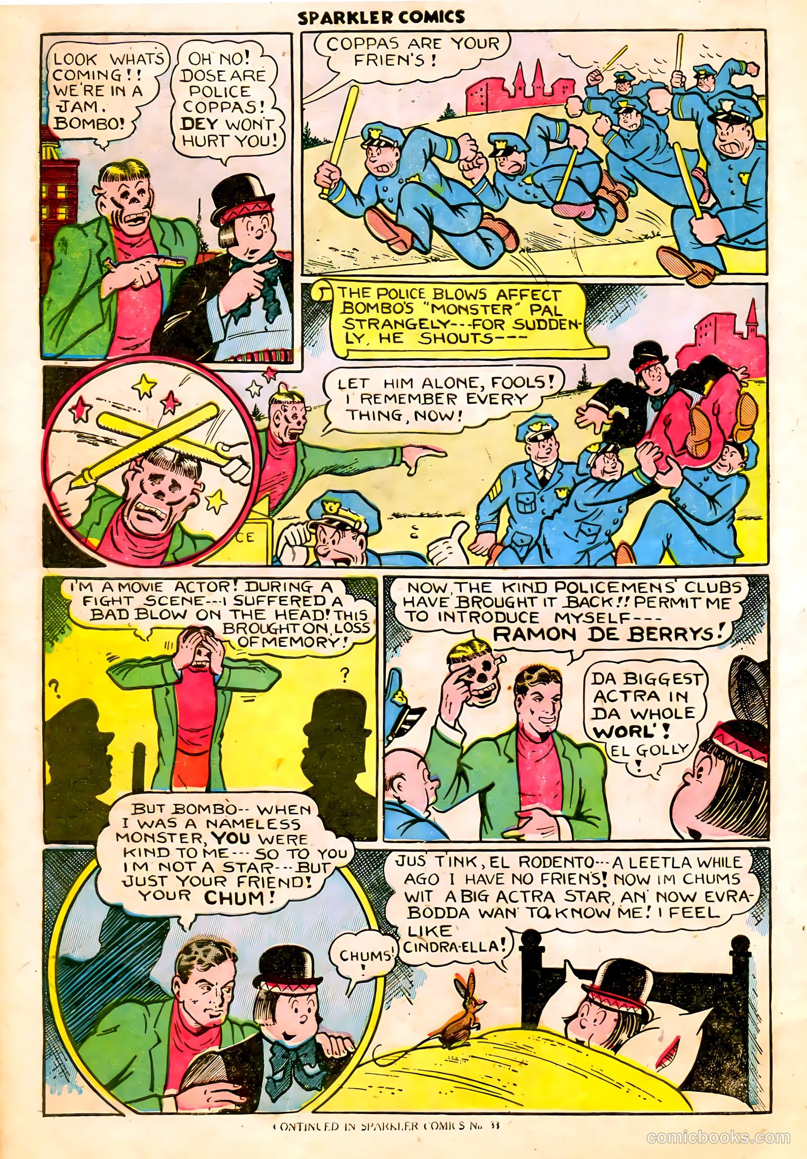 Sparkle Comics #32 (1953) — page 29 of 41