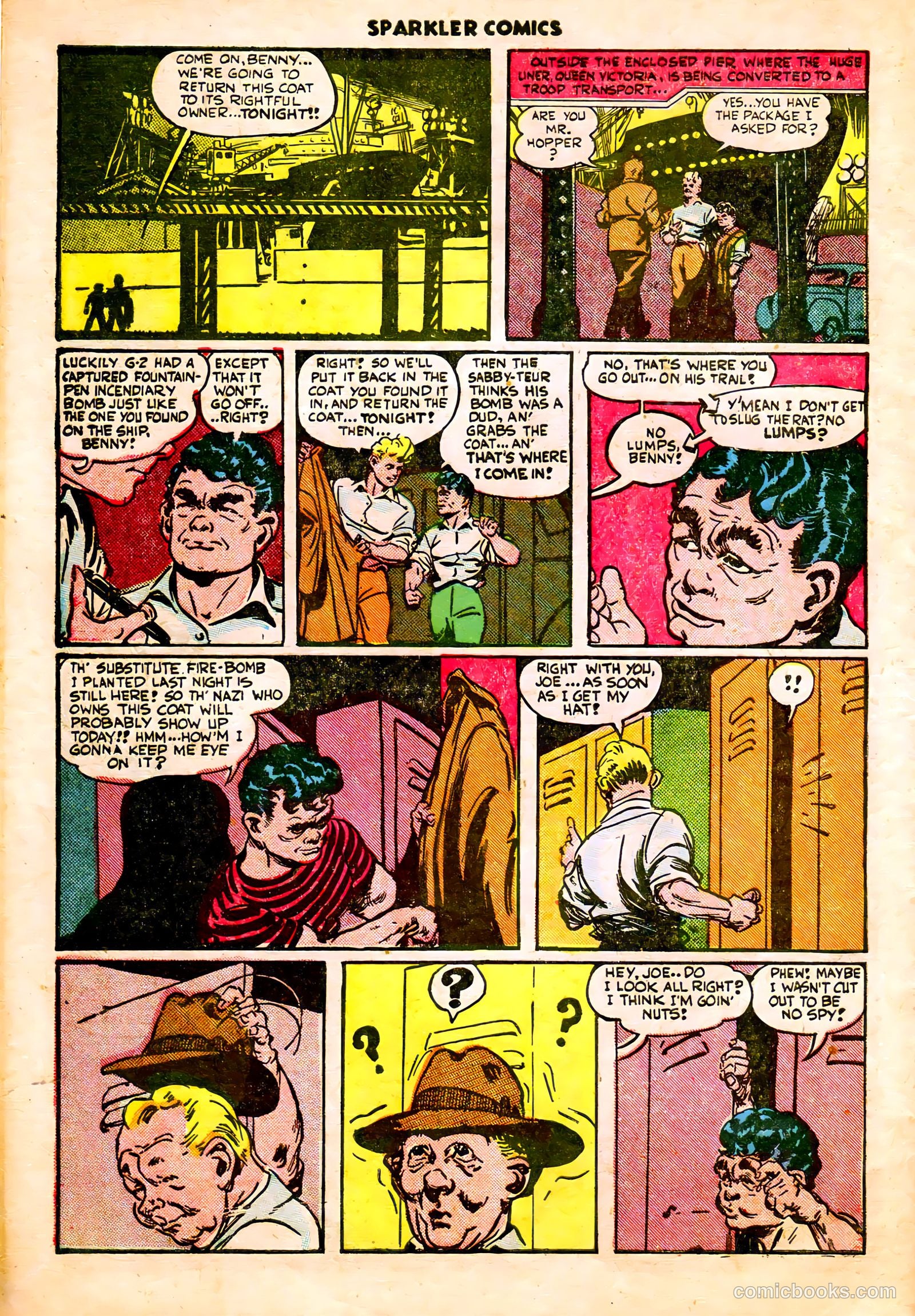 Sparkle Comics #32 (1953) — page 31 of 41