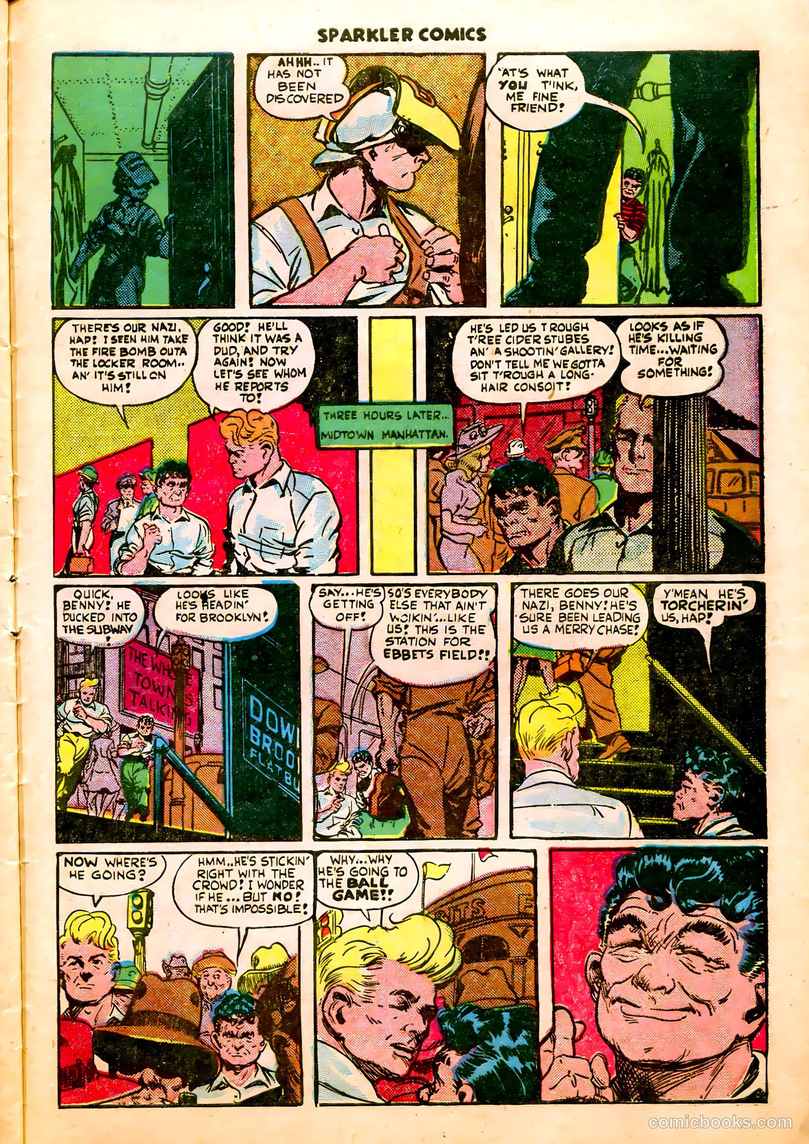 Sparkle Comics #32 (1953) — page 32 of 41