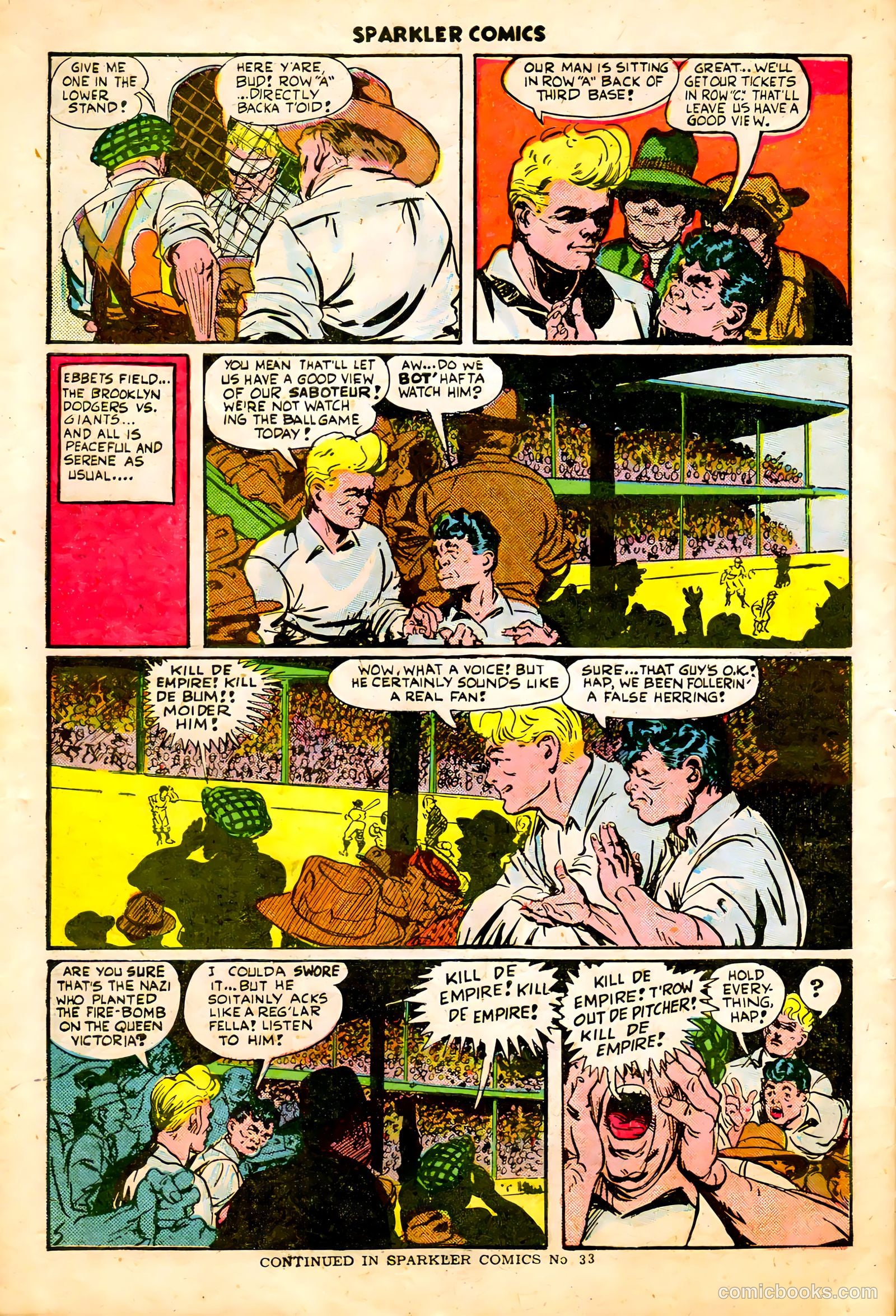 Sparkle Comics #32 (1953) — page 33 of 41