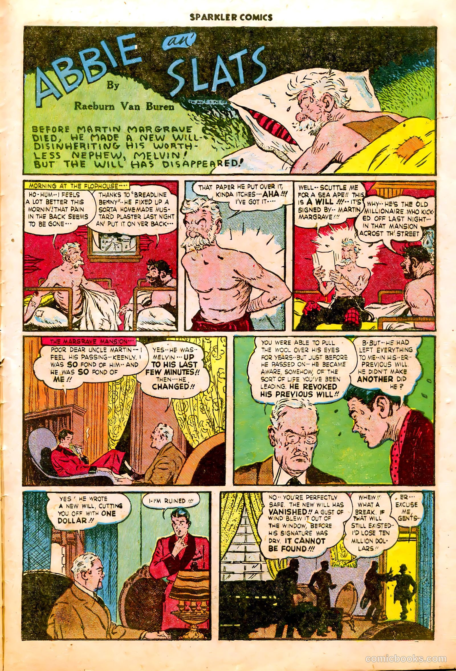 Sparkle Comics #32 (1953) — page 34 of 41