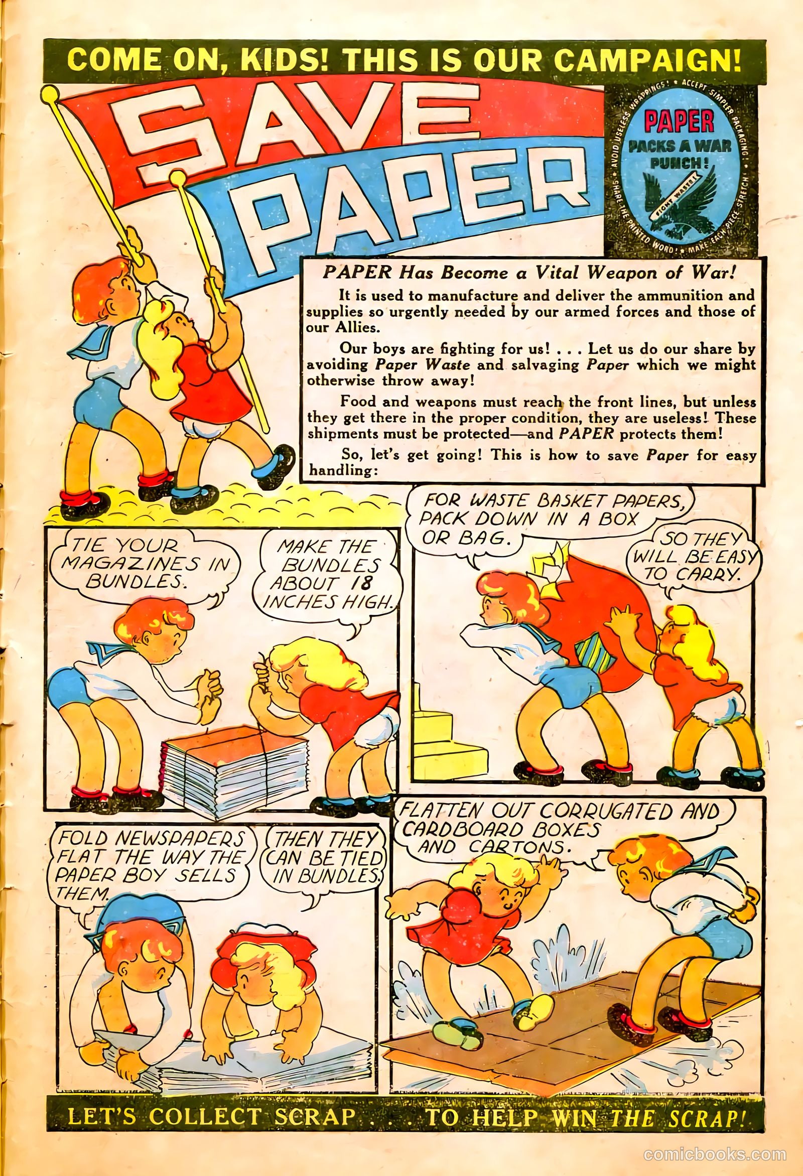 Sparkle Comics #32 (1953) — page 38 of 41