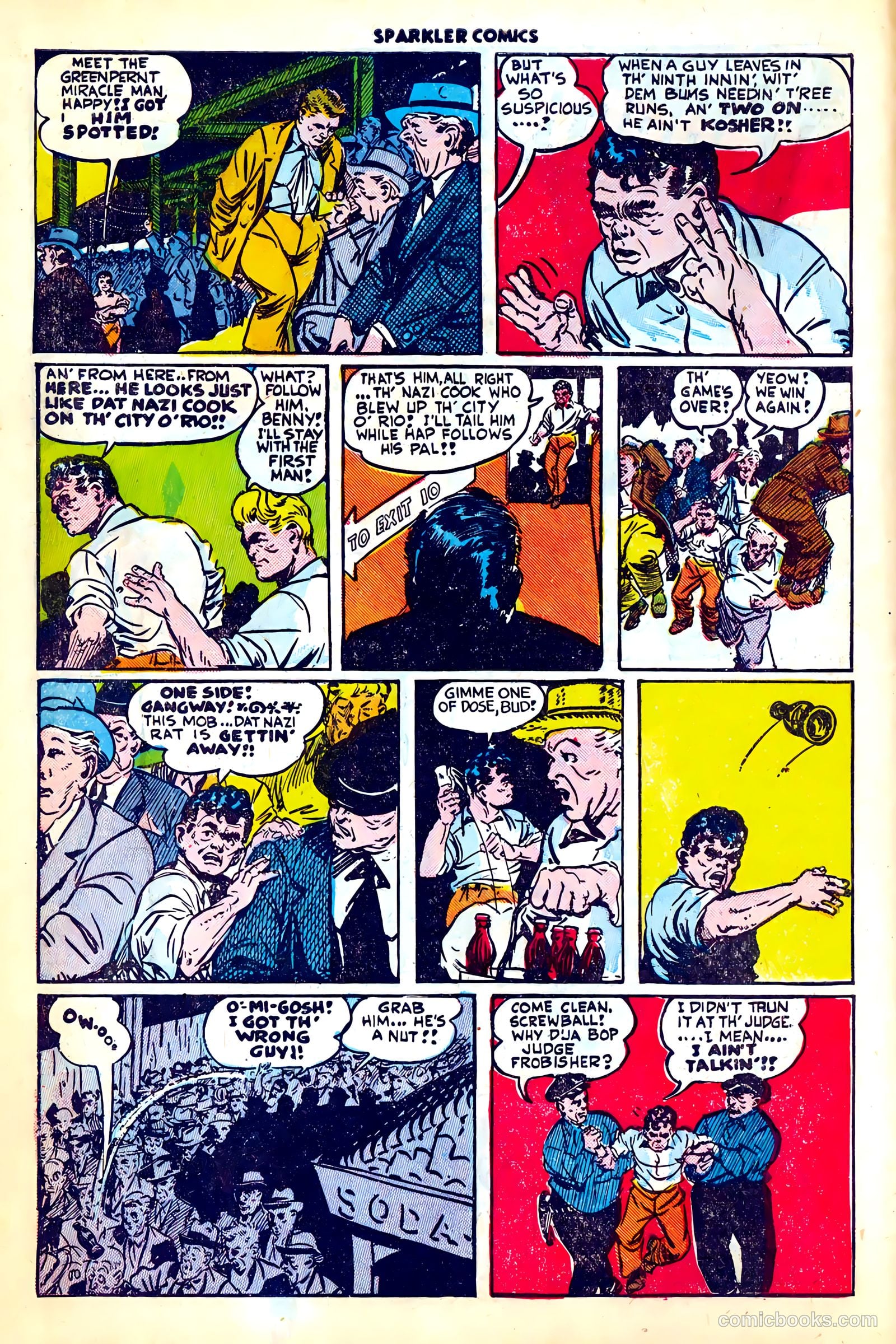 Sparkle Comics #33 (1954) — page 3 of 39