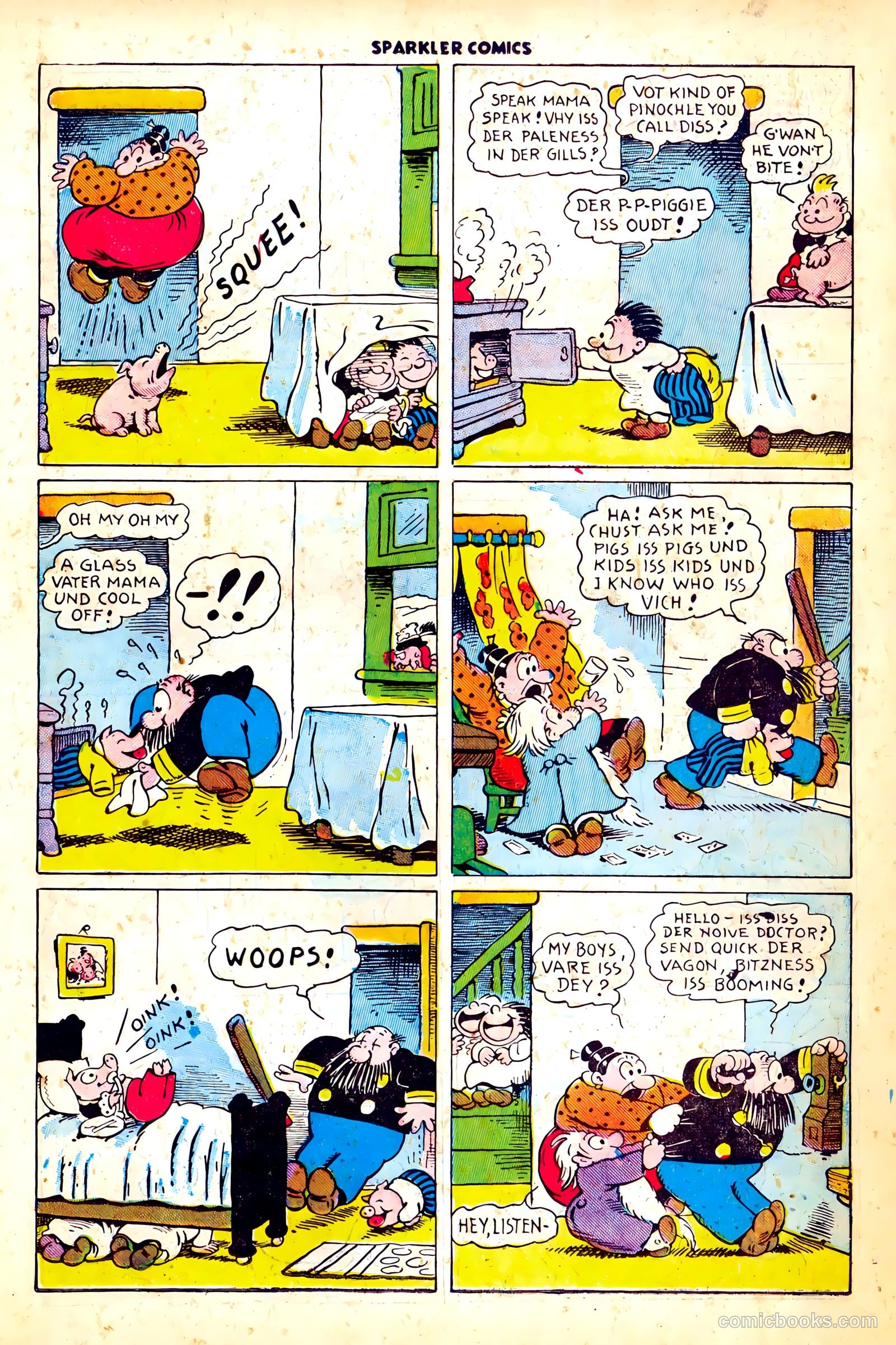 Sparkle Comics #33 (1954) — page 10 of 39