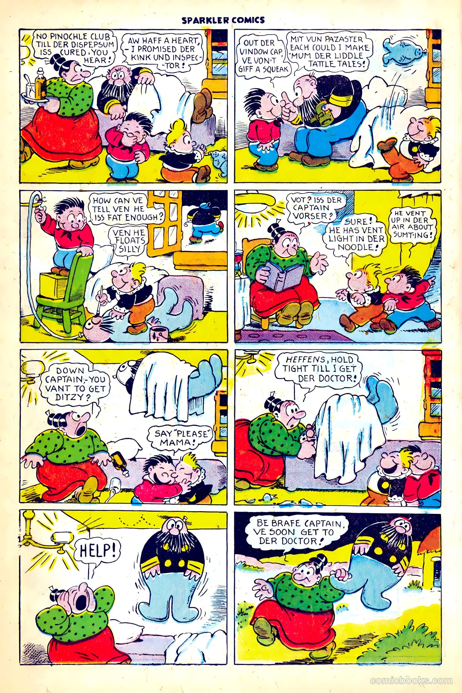 Sparkle Comics #33 (1954) — page 11 of 39
