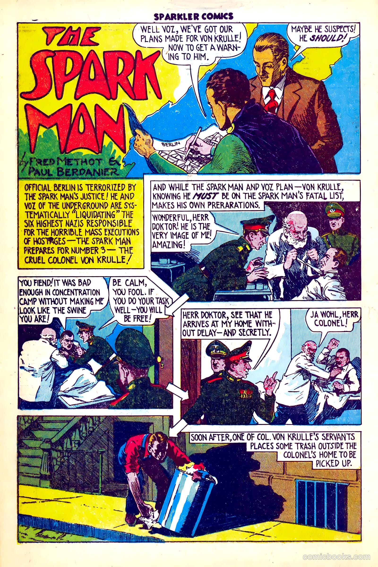 Sparkle Comics #33 (1954) — page 16 of 39