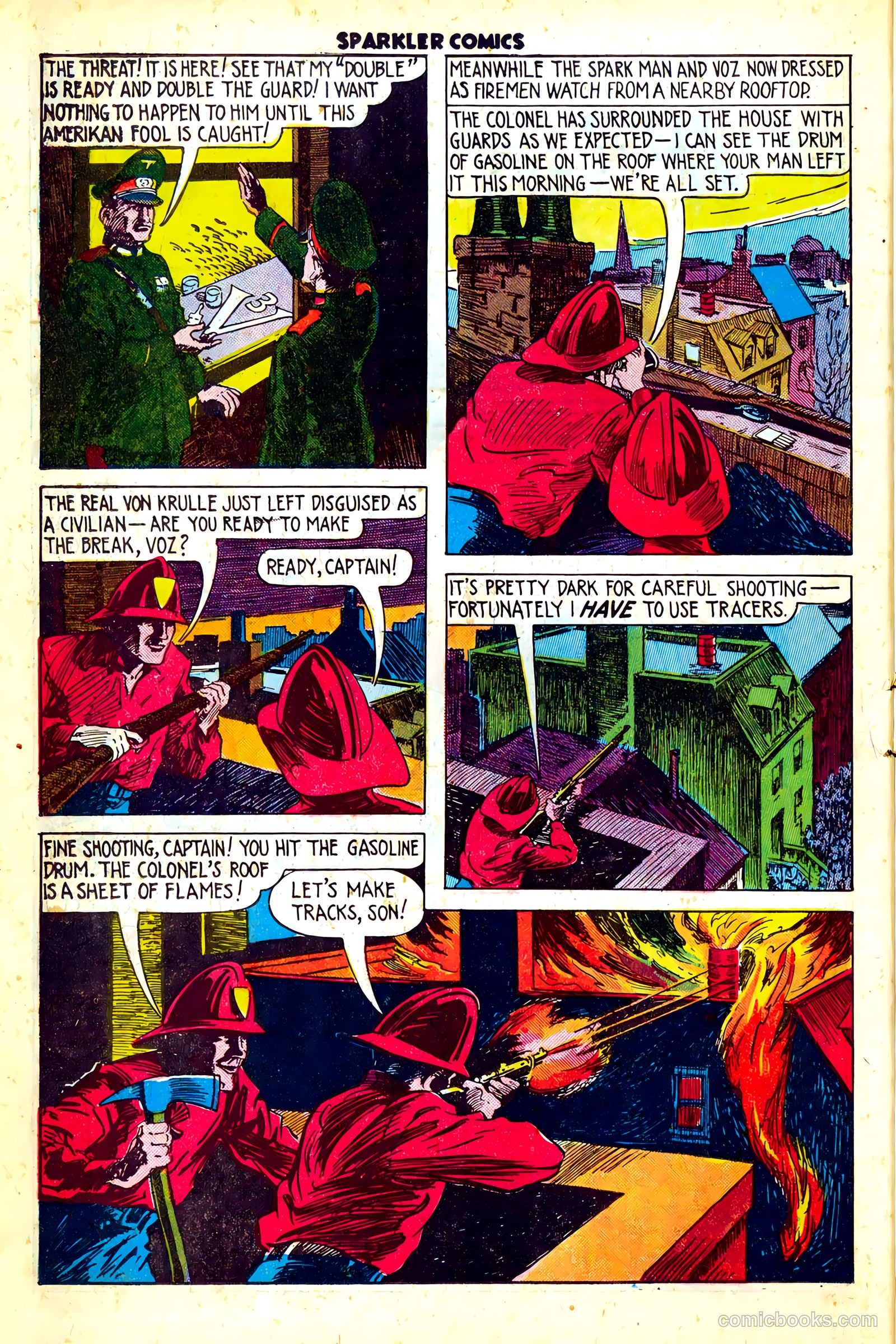 Sparkle Comics #33 (1954) — page 18 of 39