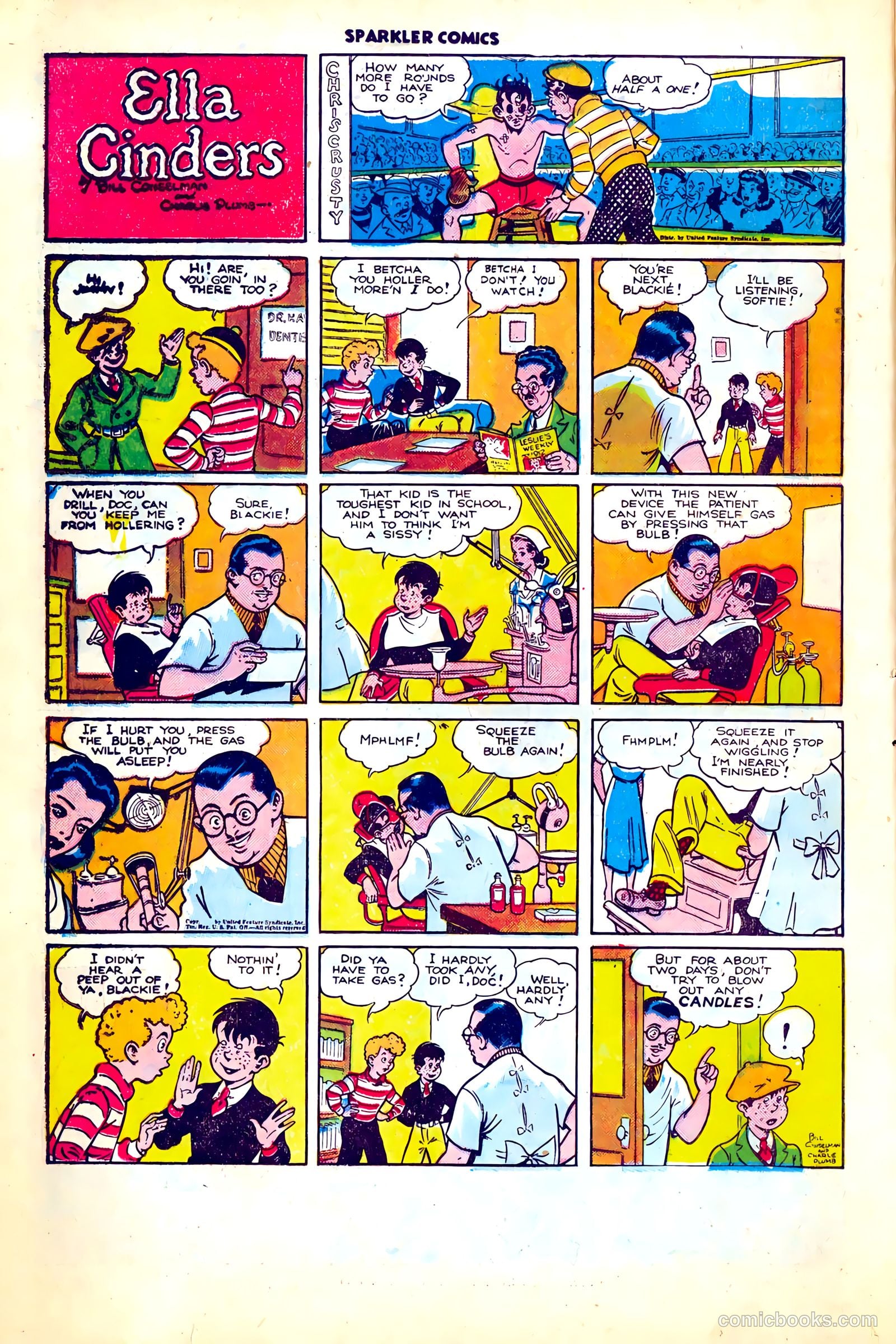 Sparkle Comics #33 (1954) — page 22 of 39