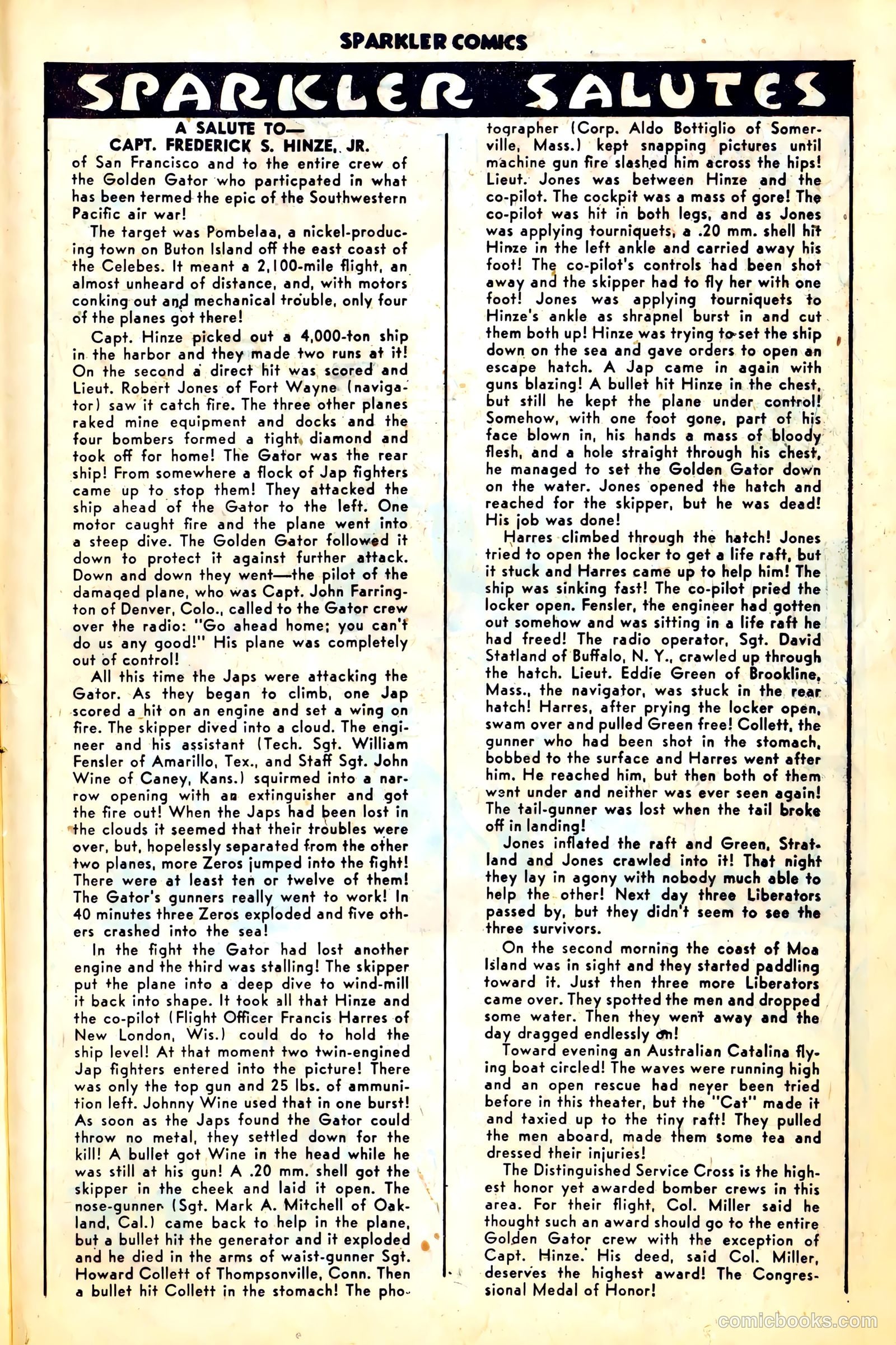 Sparkle Comics #33 (1954) — page 23 of 39