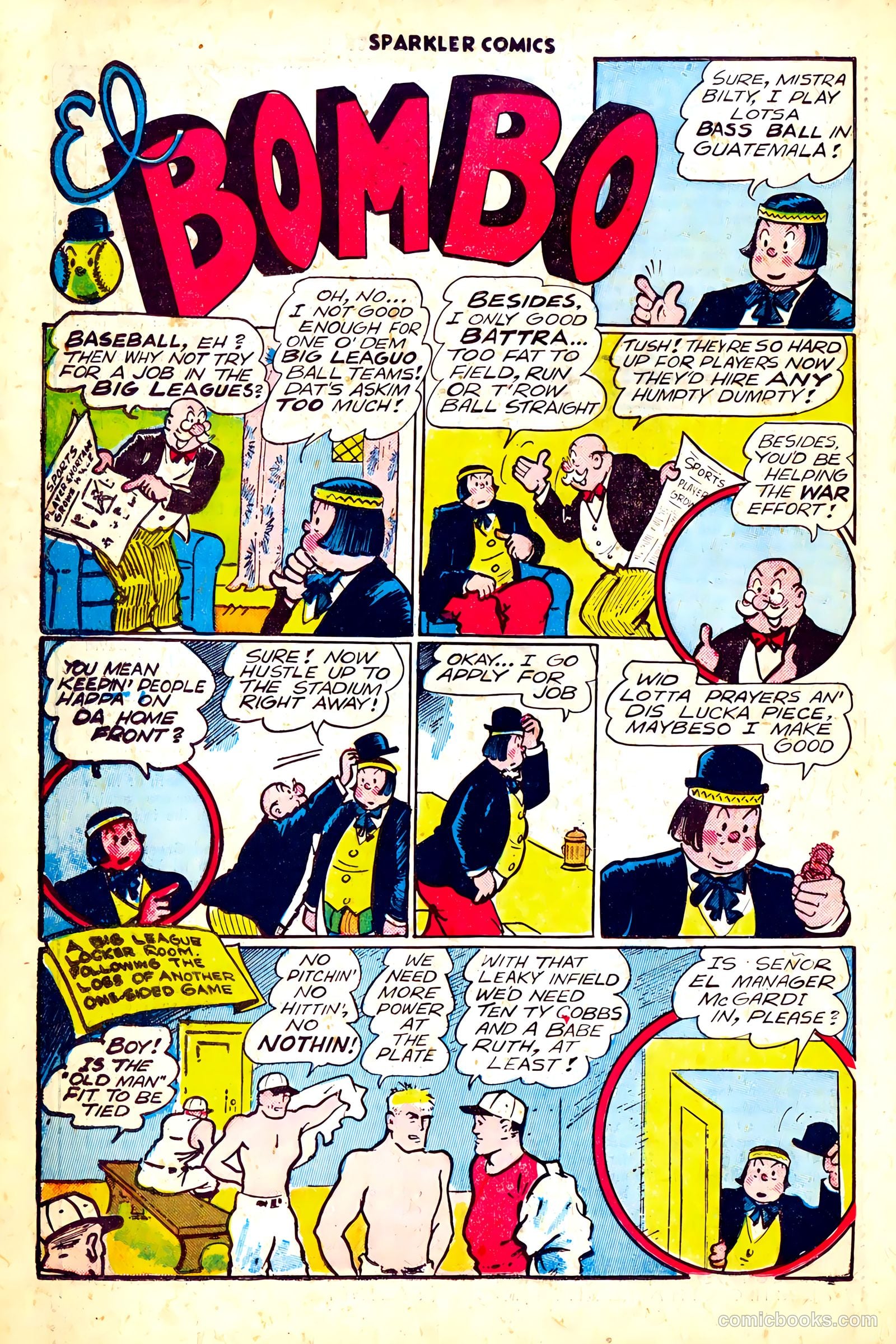Sparkle Comics #33 (1954) — page 24 of 39