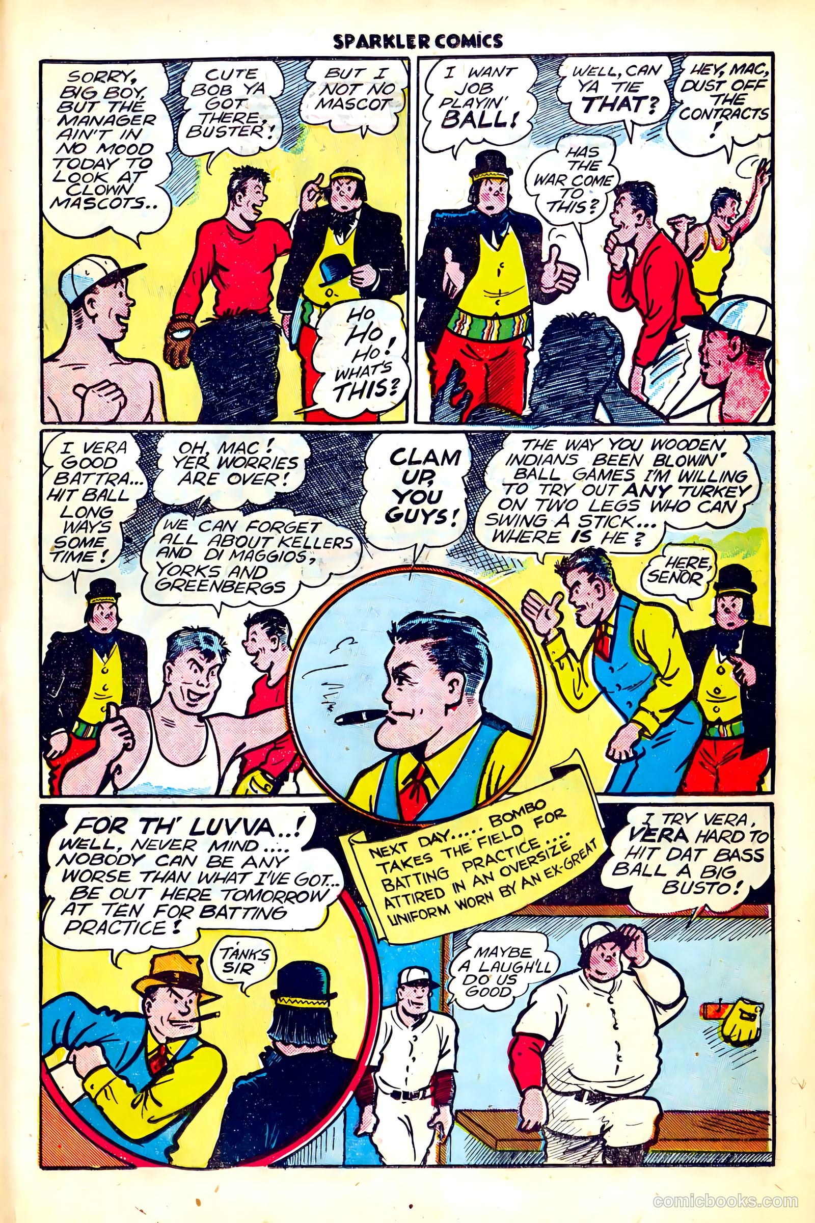 Sparkle Comics #33 (1954) — page 25 of 39