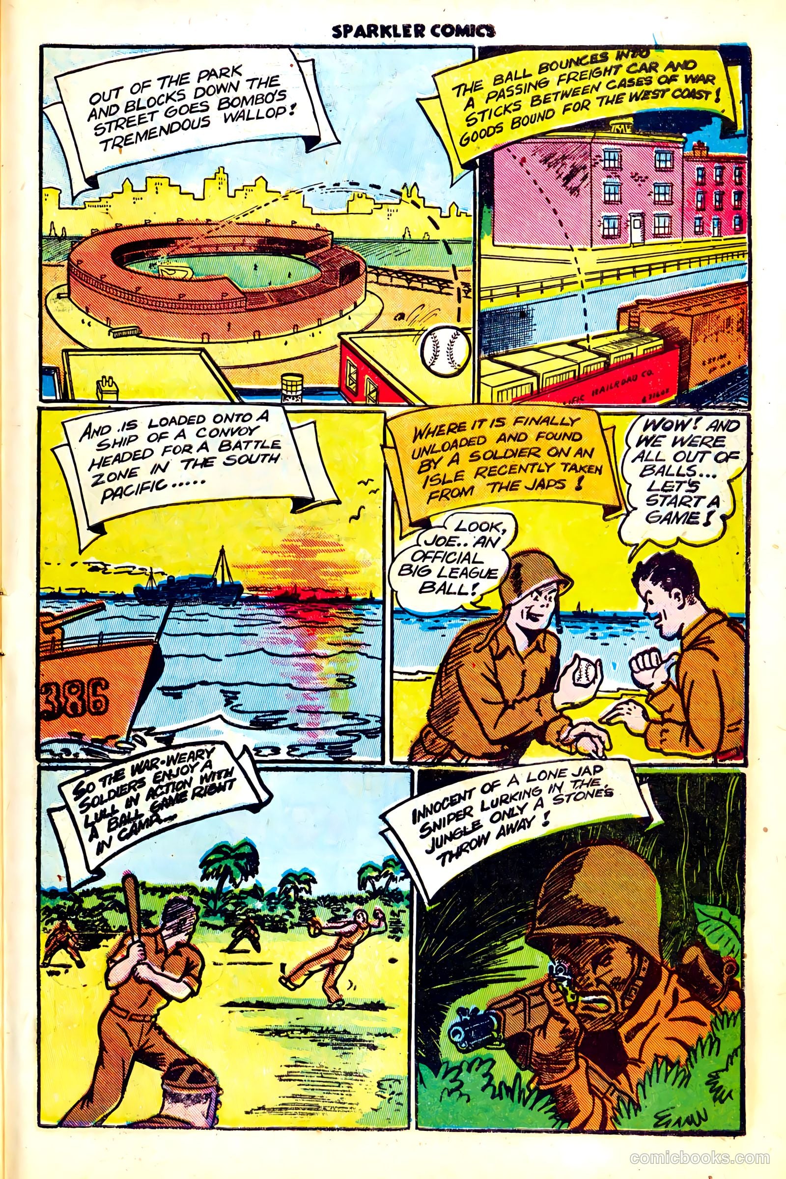 Sparkle Comics #33 (1954) — page 27 of 39