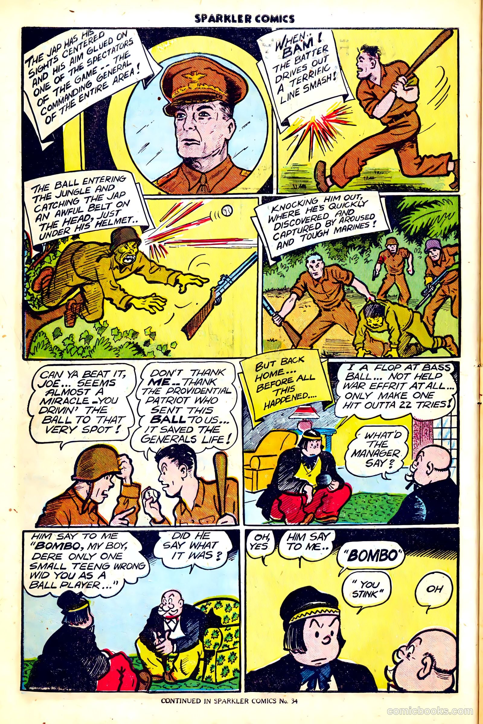Sparkle Comics #33 (1954) — page 28 of 39