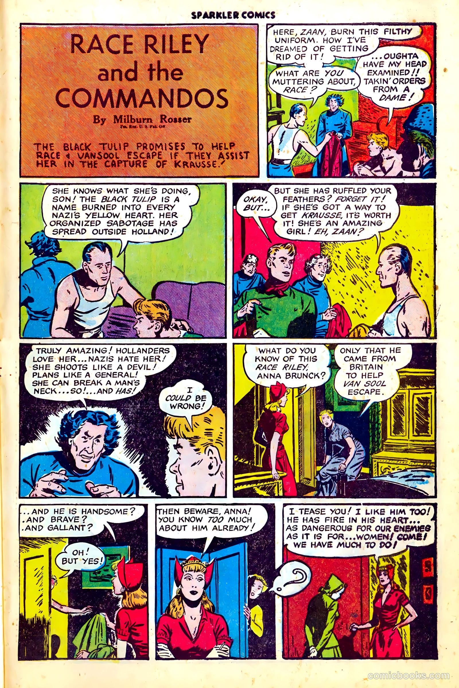 Sparkle Comics #33 (1954) — page 29 of 39