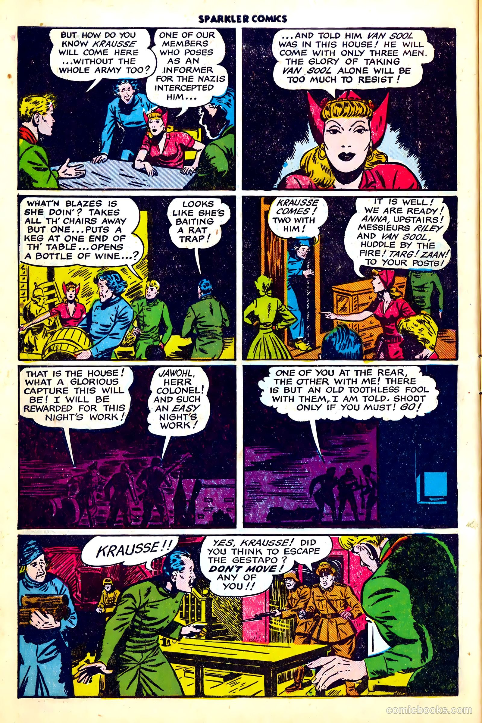 Sparkle Comics #33 (1954) — page 30 of 39