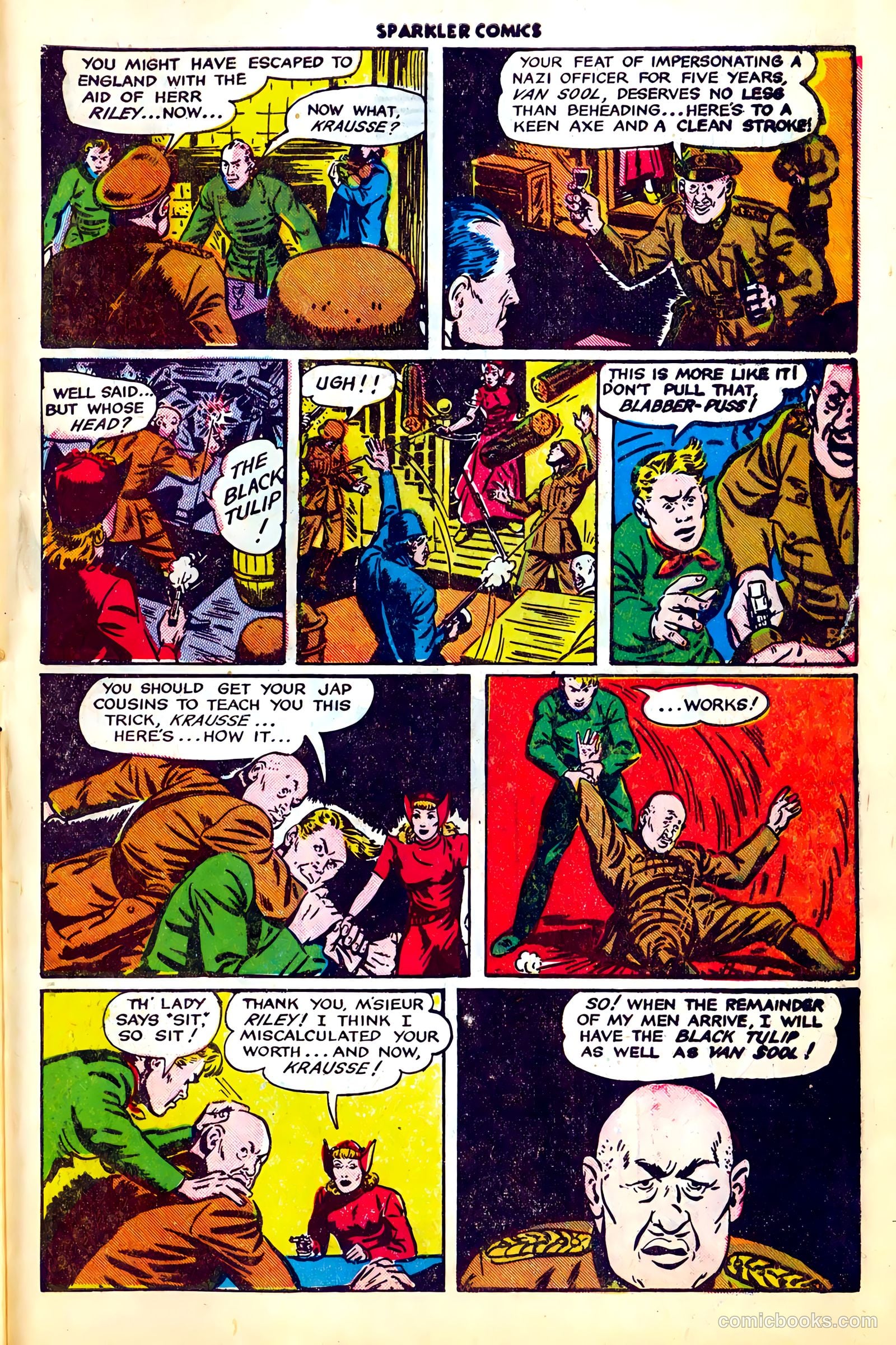 Sparkle Comics #33 (1954) — page 31 of 39