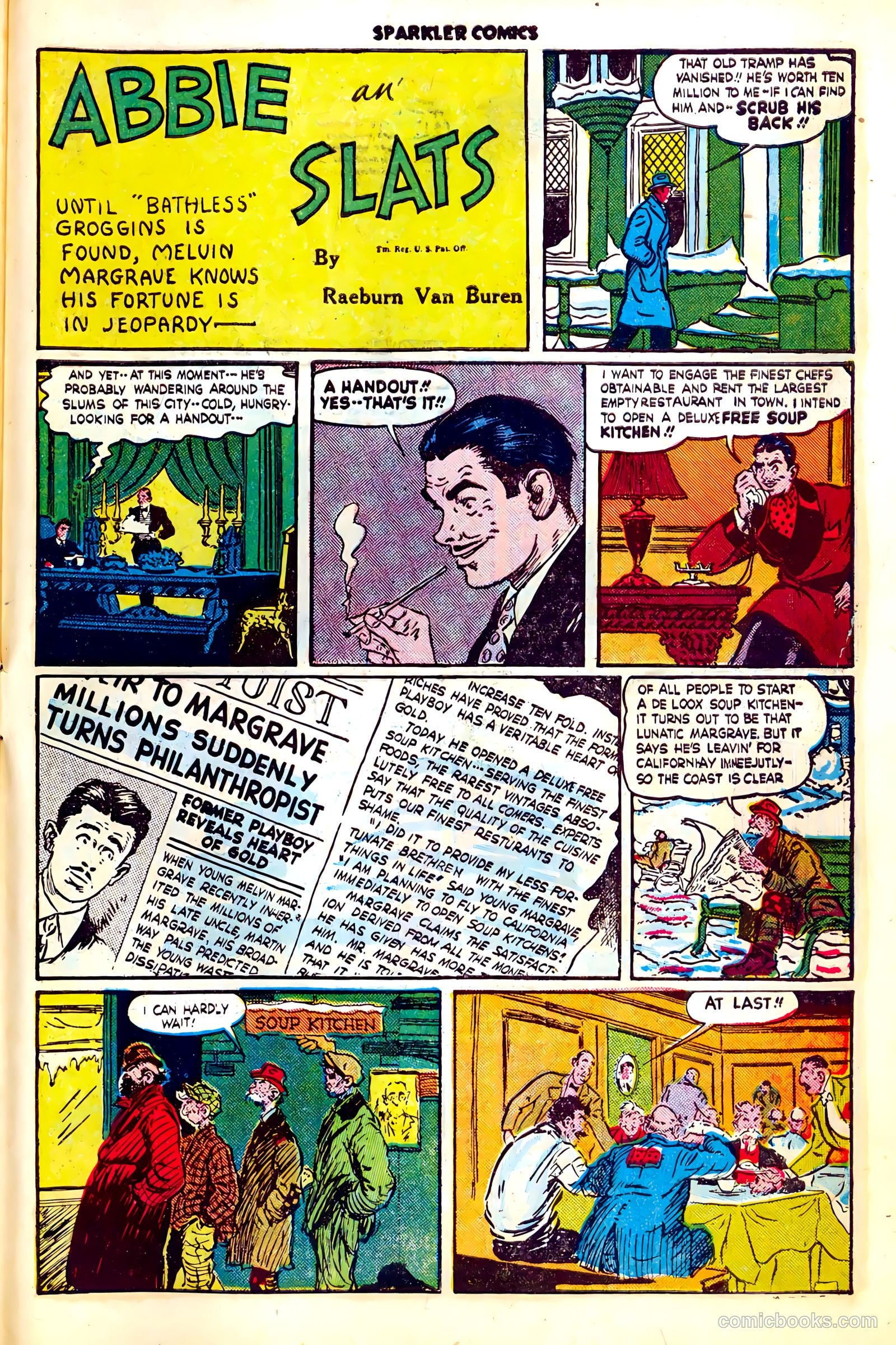 Sparkle Comics #33 (1954) — page 33 of 39