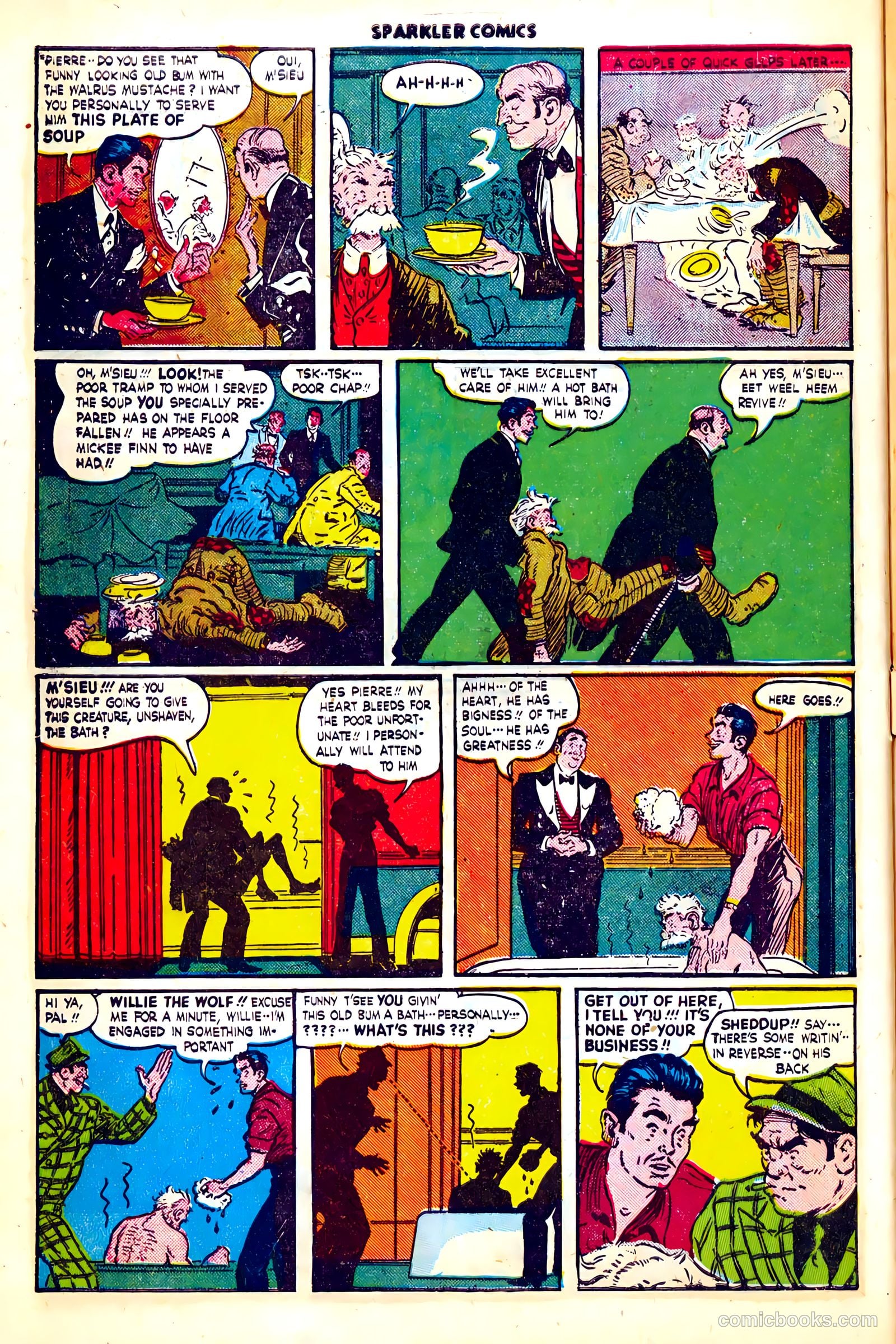 Sparkle Comics #33 (1954) — page 34 of 39