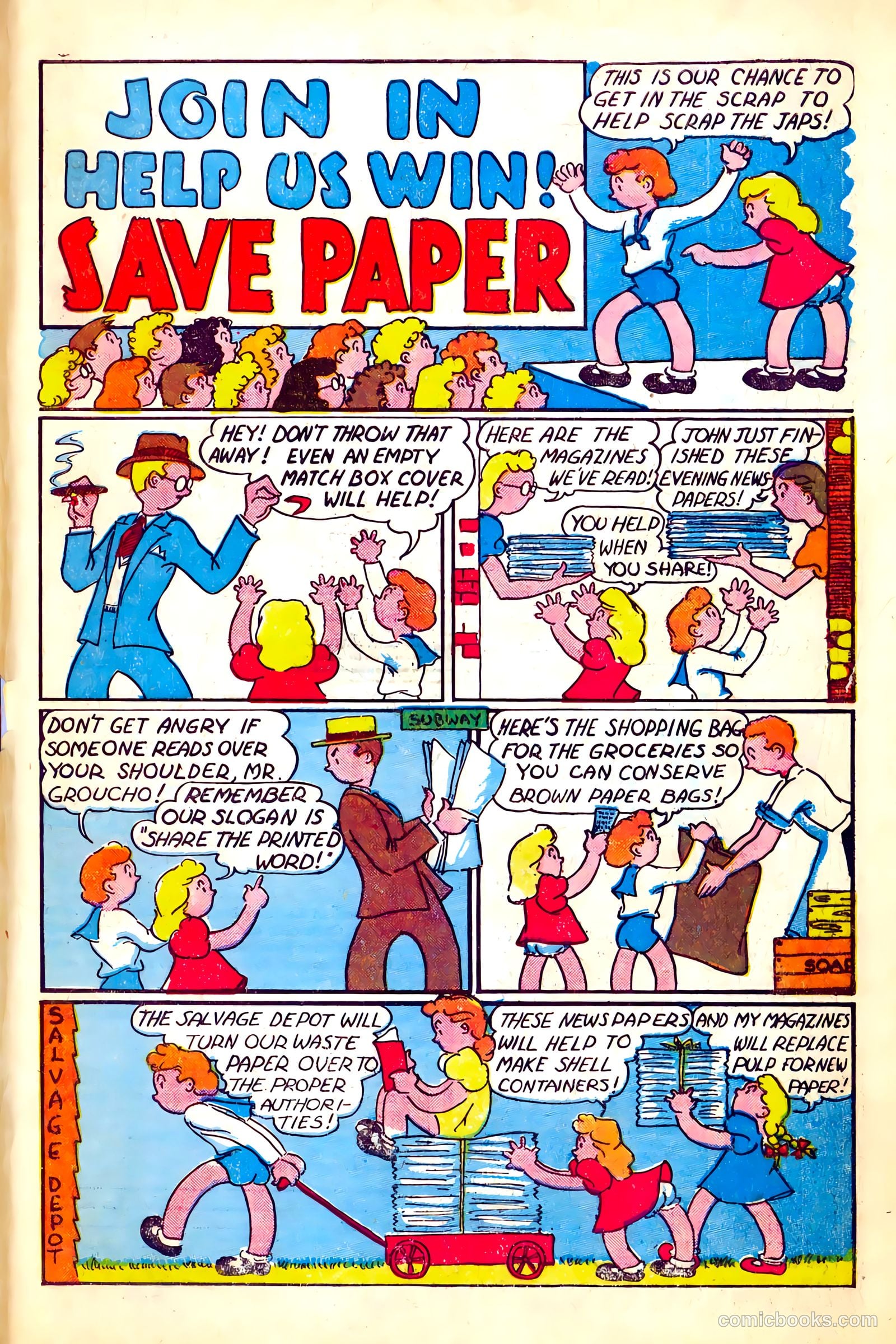 Sparkle Comics #33 (1954) — page 37 of 39