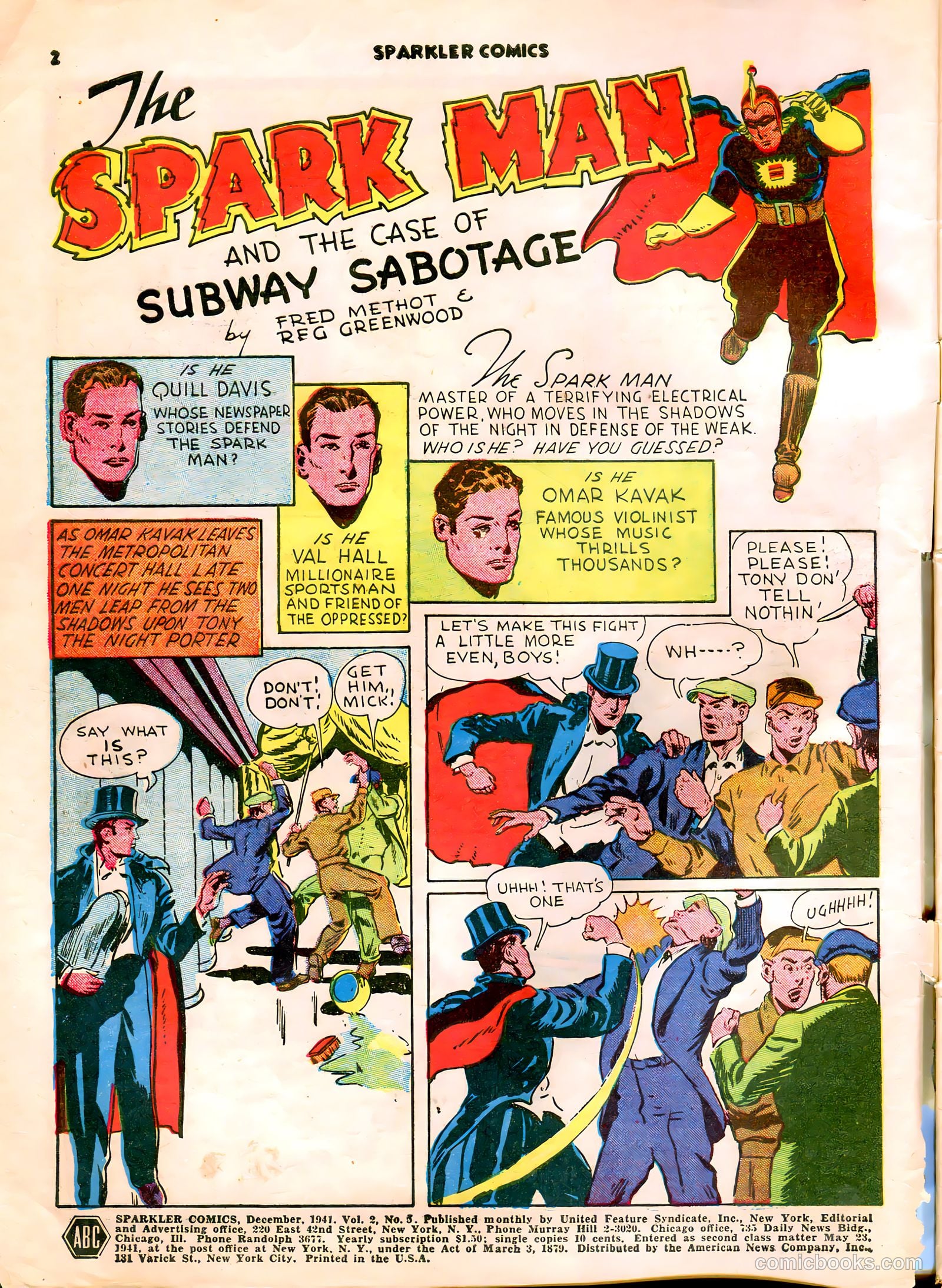 Sparkle Comics #5 (1949) — page 3 of 55