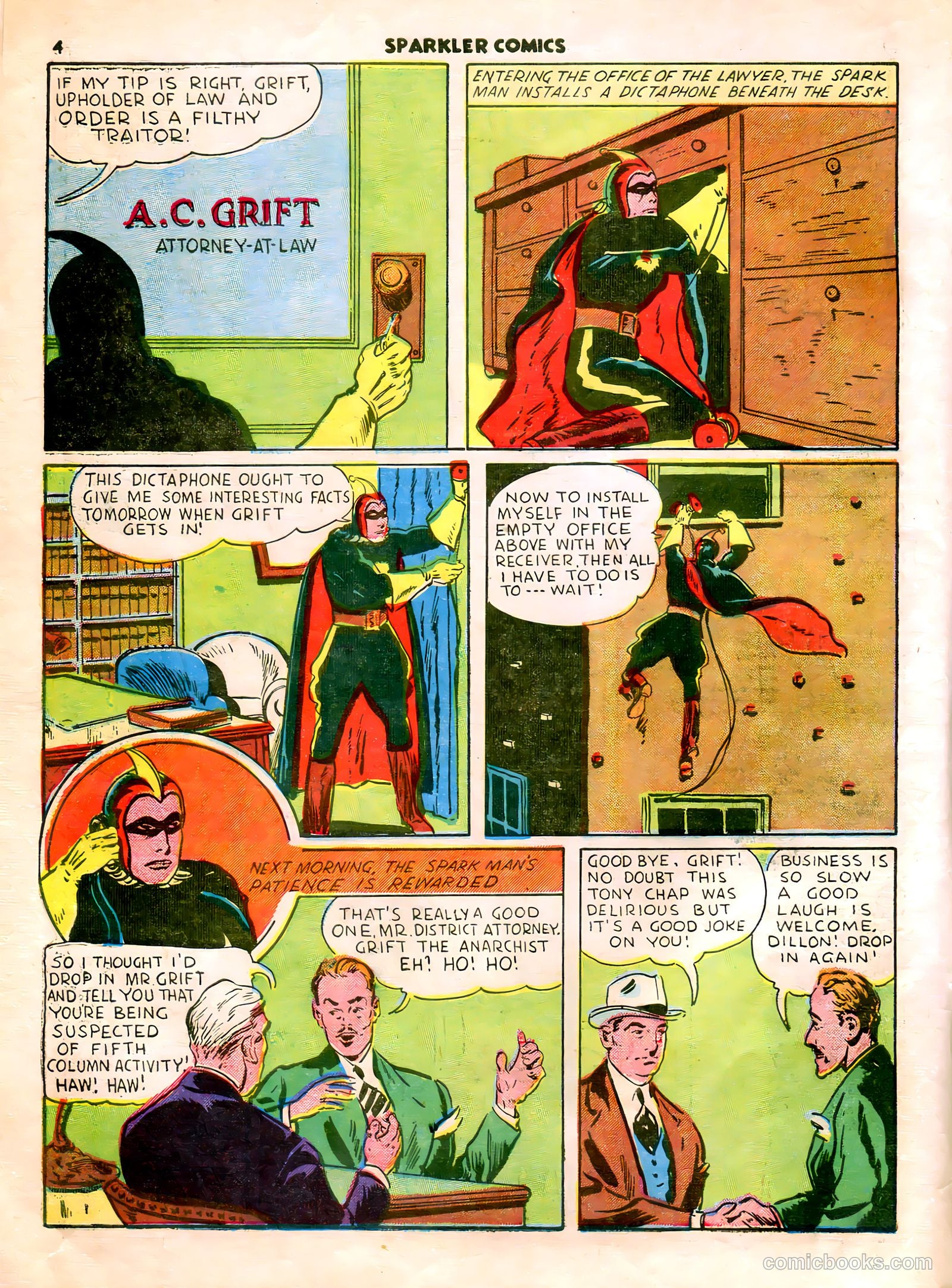 Sparkle Comics #5 (1949) — page 5 of 55