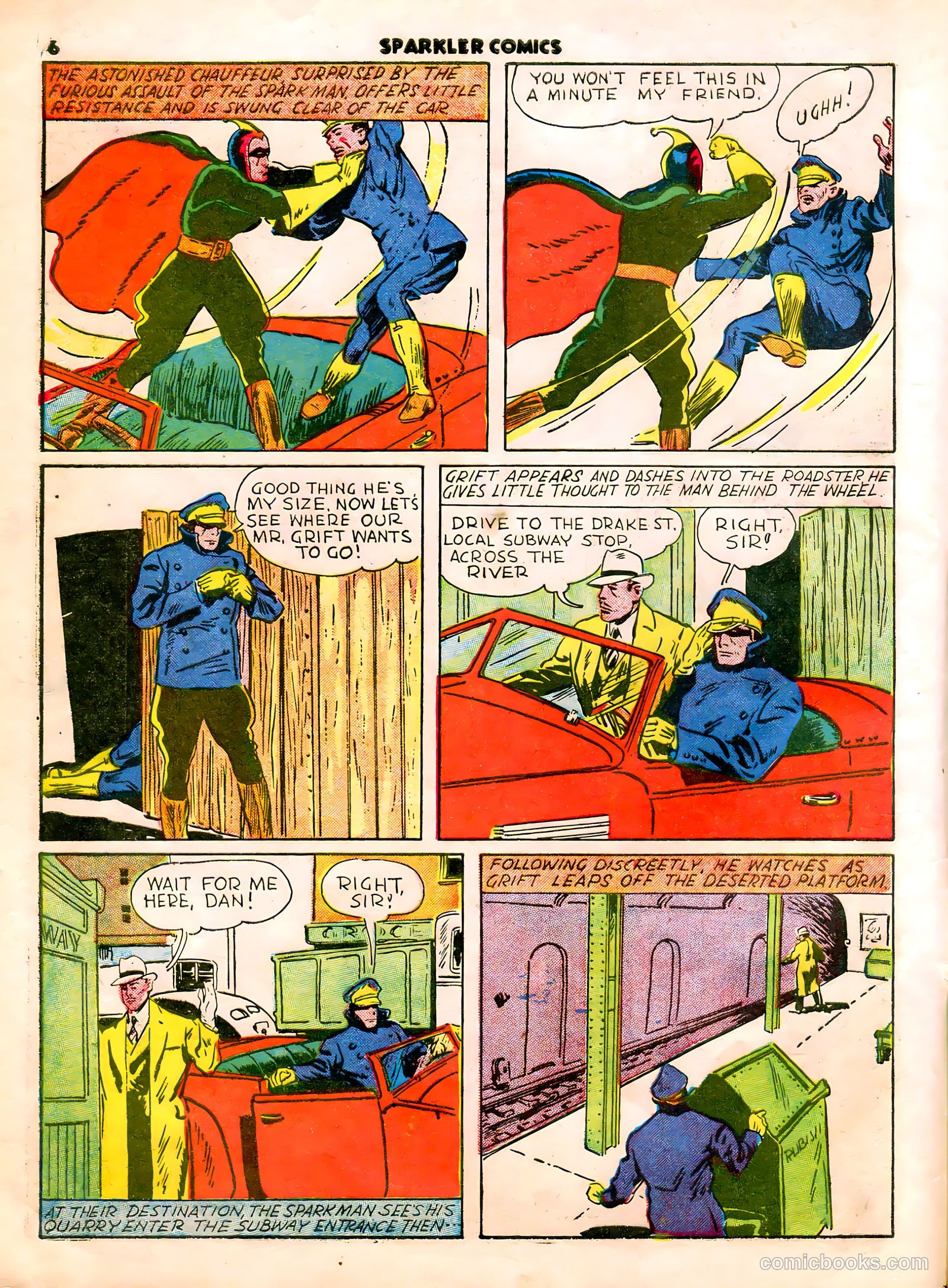 Sparkle Comics #5 (1949) — page 7 of 55